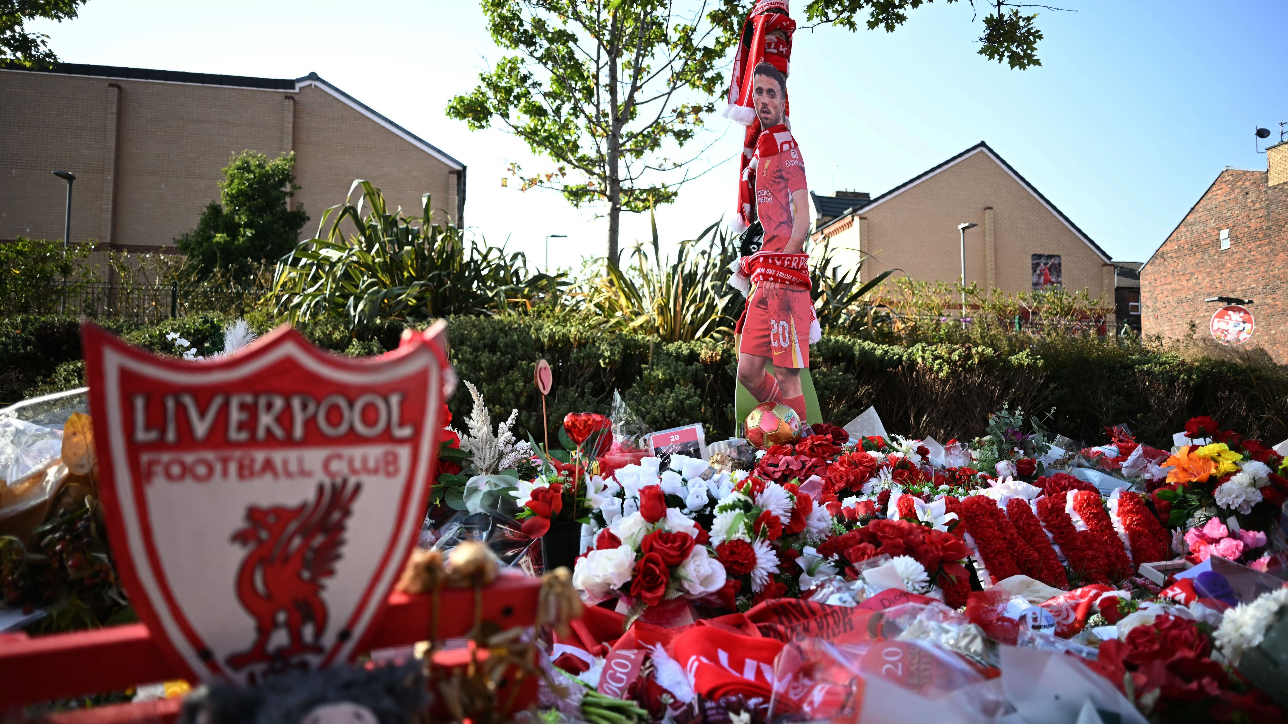 Liverpool confirm over £225k raised by supporters in Diogo Jota's memory as club reveal plans for permanent memorial sculpture