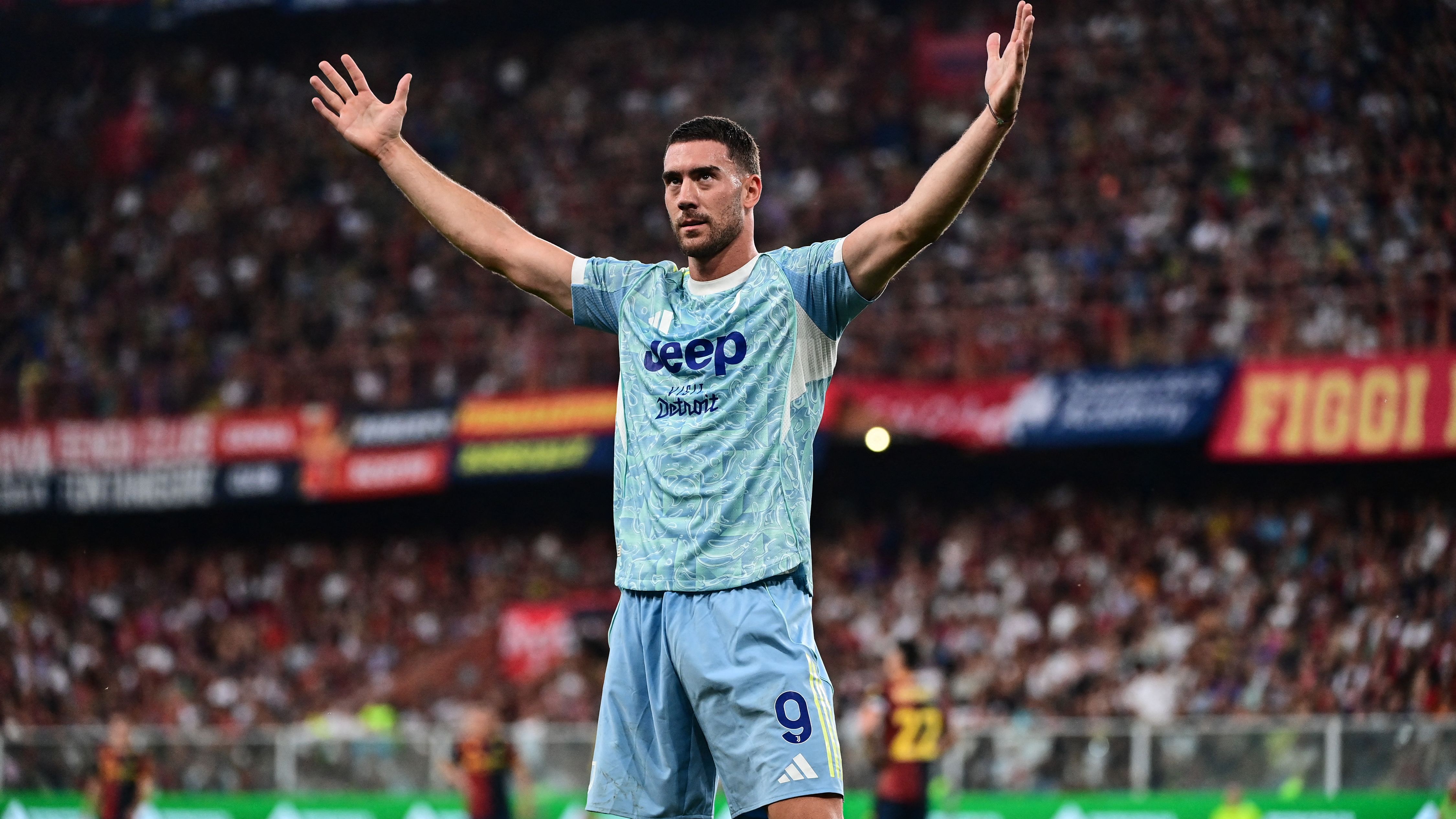 Bayern Munich given boost in hunt for new striker as Bundesliga champions contact Juventus star Dusan Vlahovic over free transfer