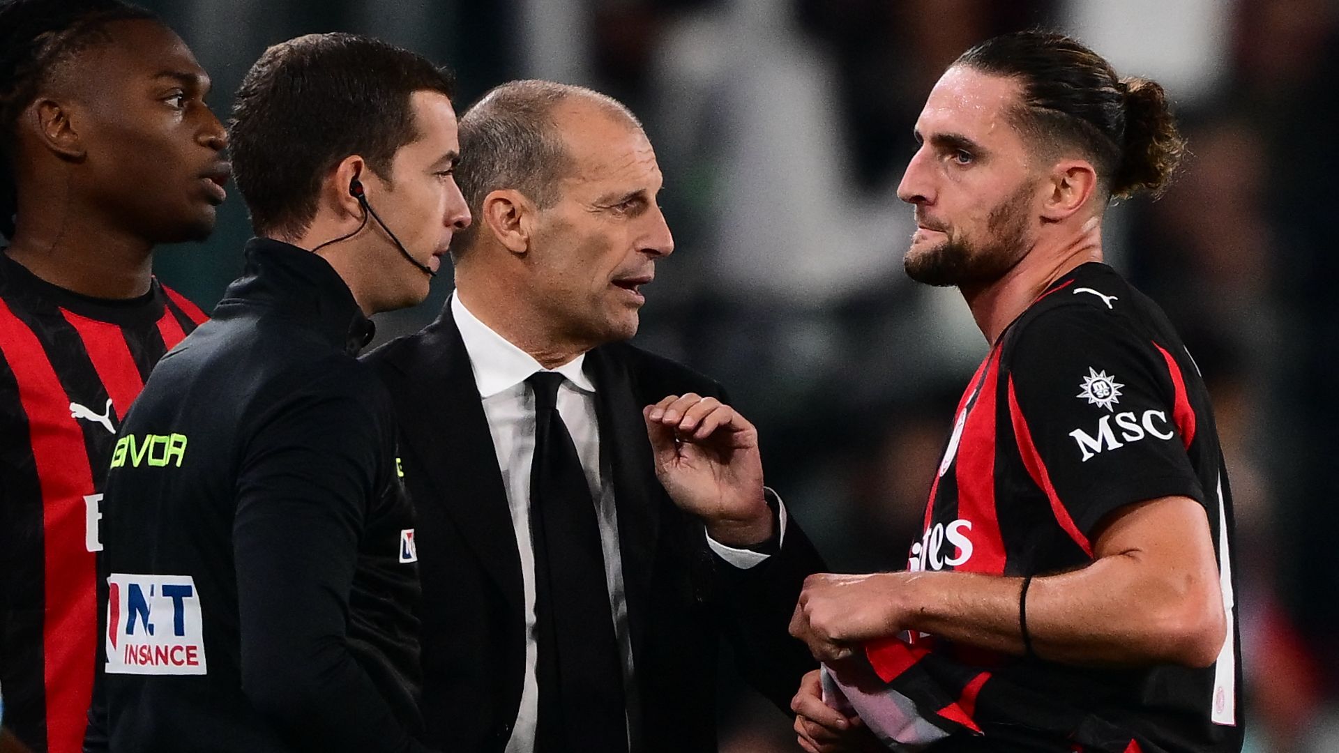 Adrien Rabiot left 'angry' after Milan's draw with former club Juventus in Serie A