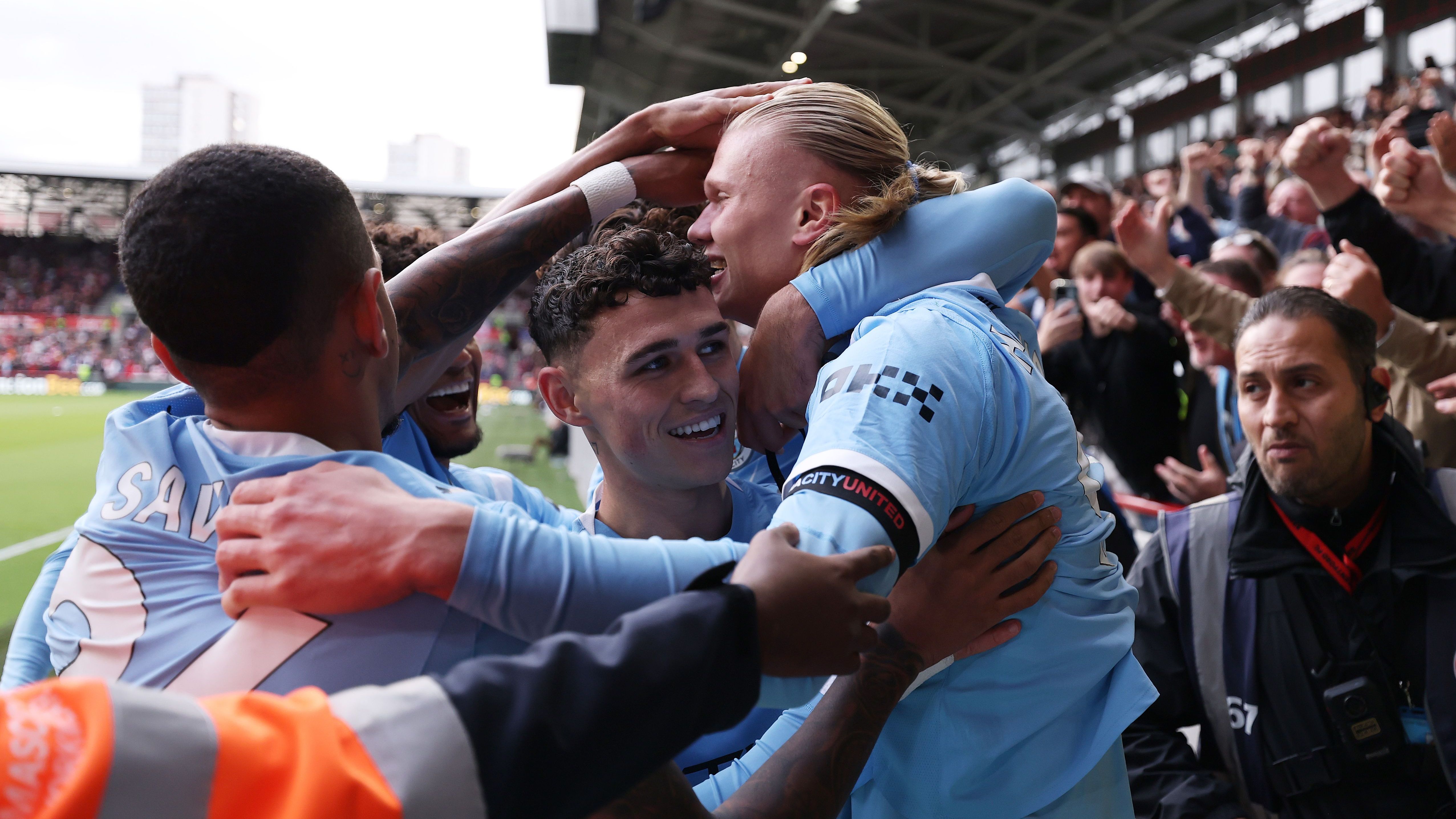 Man City player ratings vs Brentford: Erling Haaland is unstoppable! Scoring machine singlehandedly beats the Bees - but Pep Guardiola left to sweat over another Rodri injury