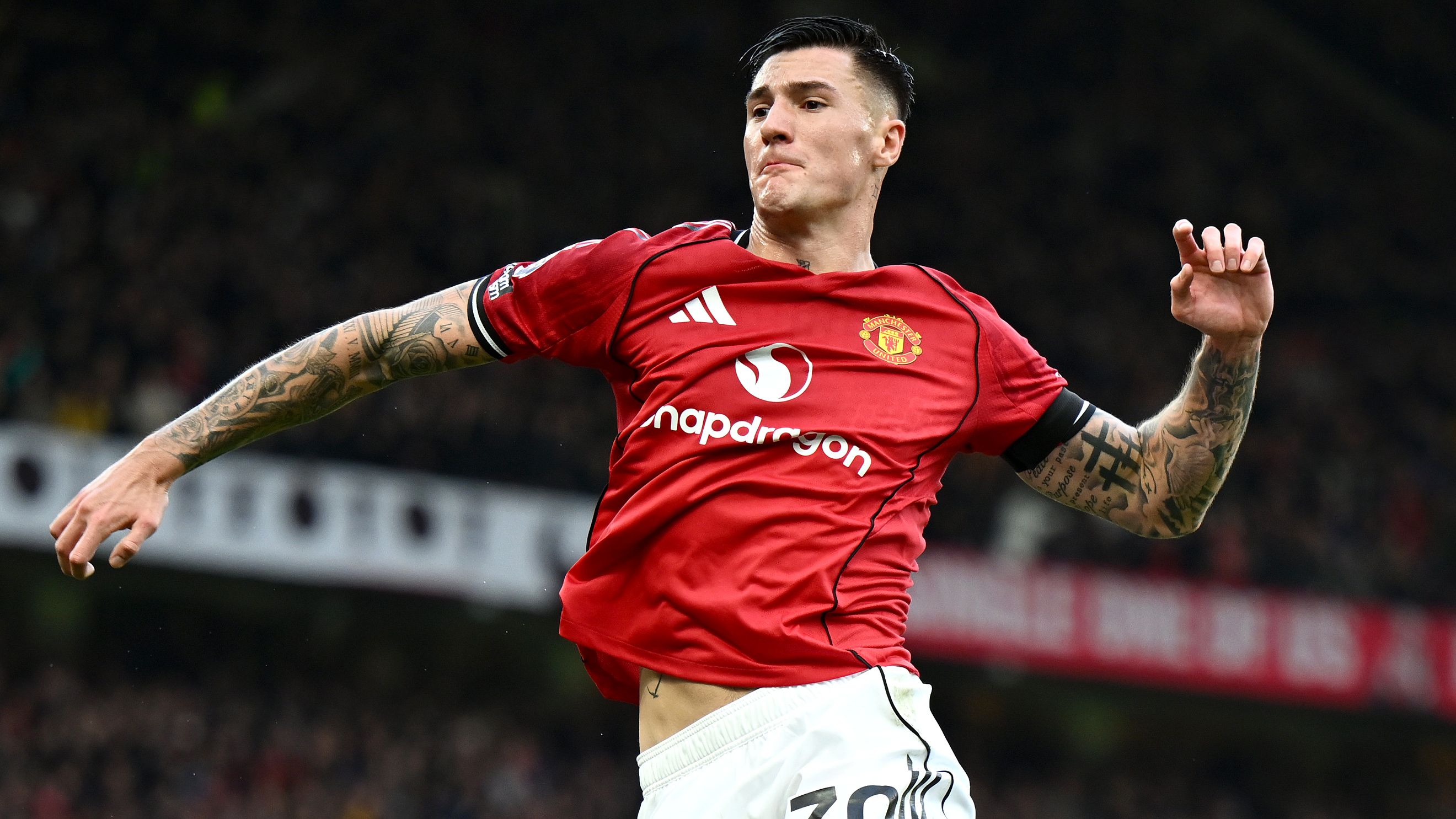 'This is my job!' - Benjamin Sesko channels inner Roy Keane after completing dream of 'jumping high' at Old Trafford with first Man Utd goal at home