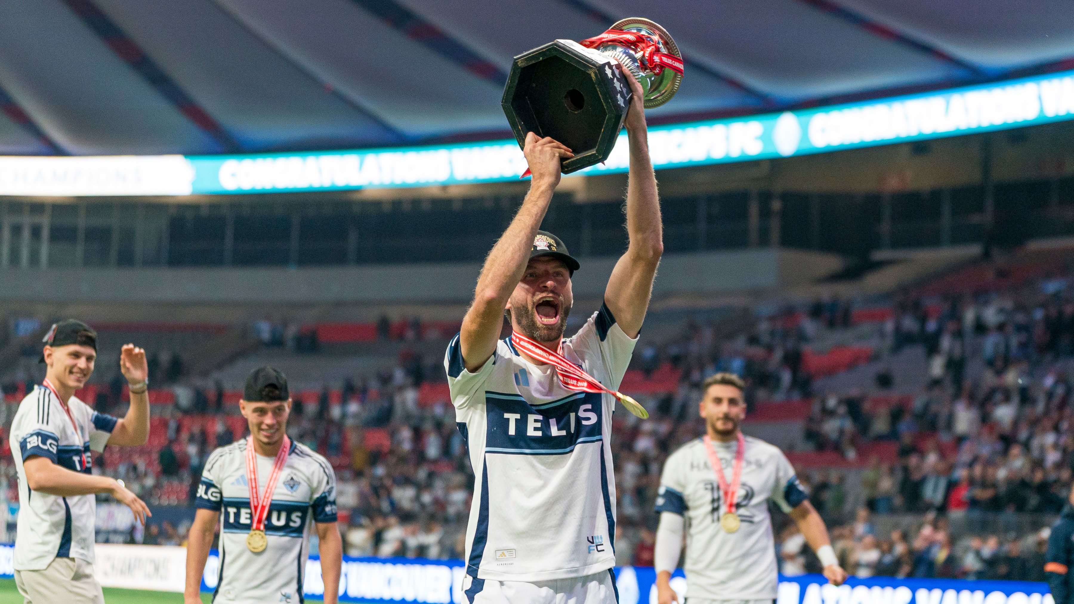 'Party on!' - Thomas Muller gets 'a sweet treat' and dances for joy in celebration of 300 goals and his first trophy with Vancouver Whitecaps