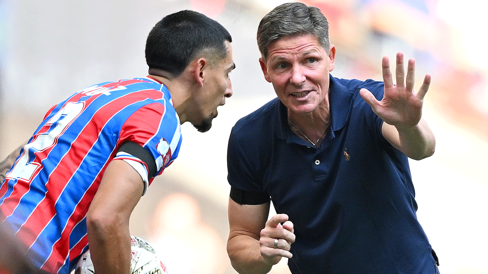 'My wife was really jealous!' - Oliver Glasner jokes love from Crystal Palace fans could cause marriage issues after leading Eagles to record-breaking unbeaten run