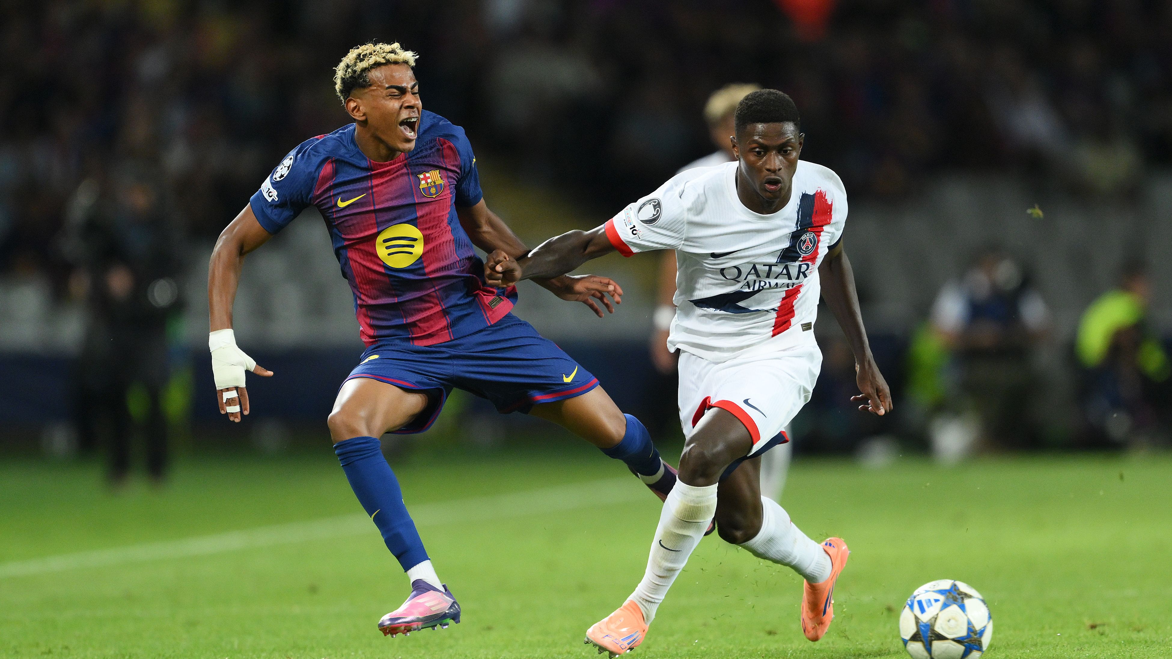 PSG player ratings vs Barcelona: Goncalo Ramos wins it! Champions League holders flex title muscles as they steal late win after brilliant Senny Mayulu strike