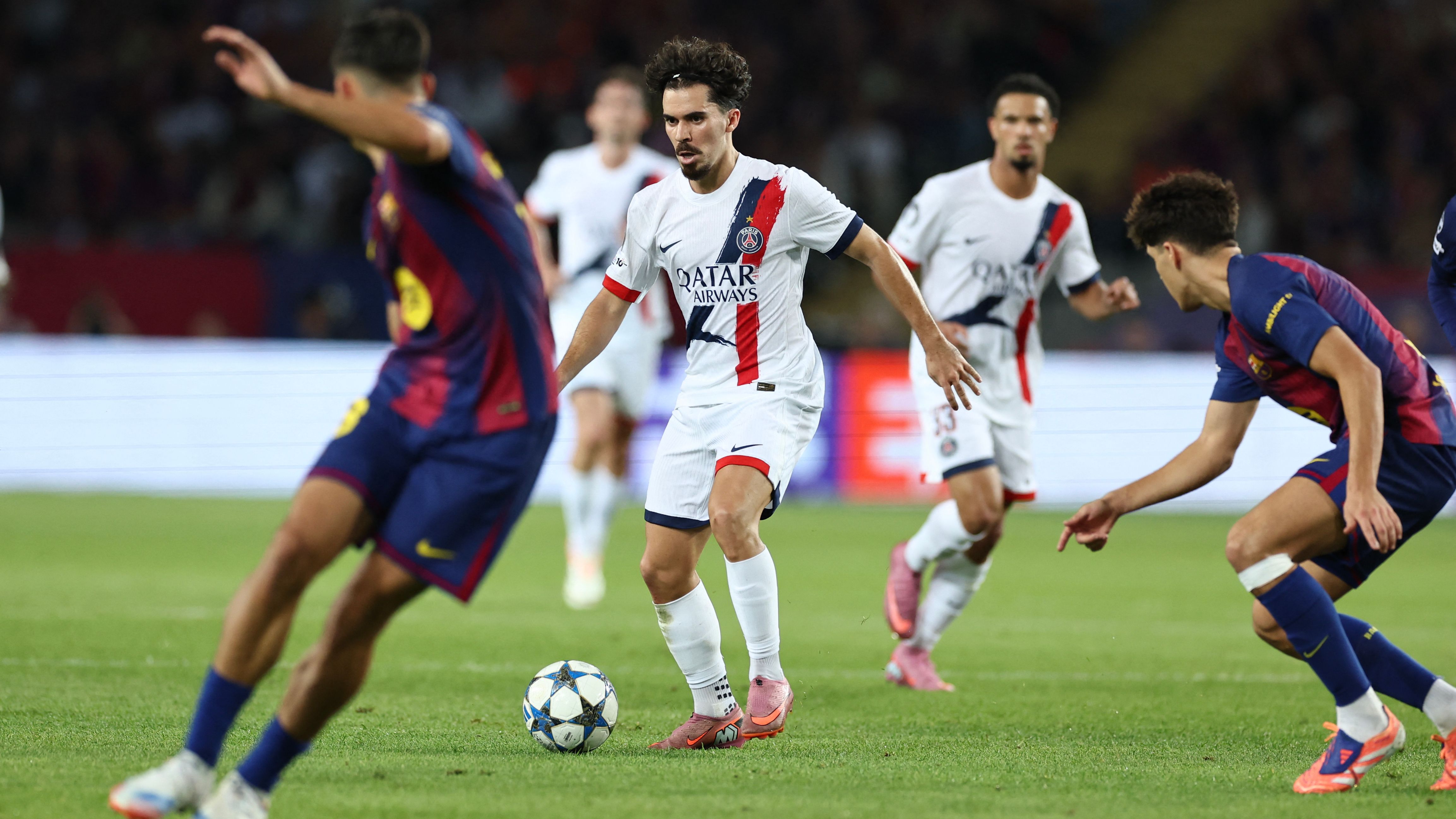 PSG player ratings vs Barcelona: Goncalo Ramos wins it! Champions League holders flex title muscles as they steal late win after brilliant Senny Mayulu strike