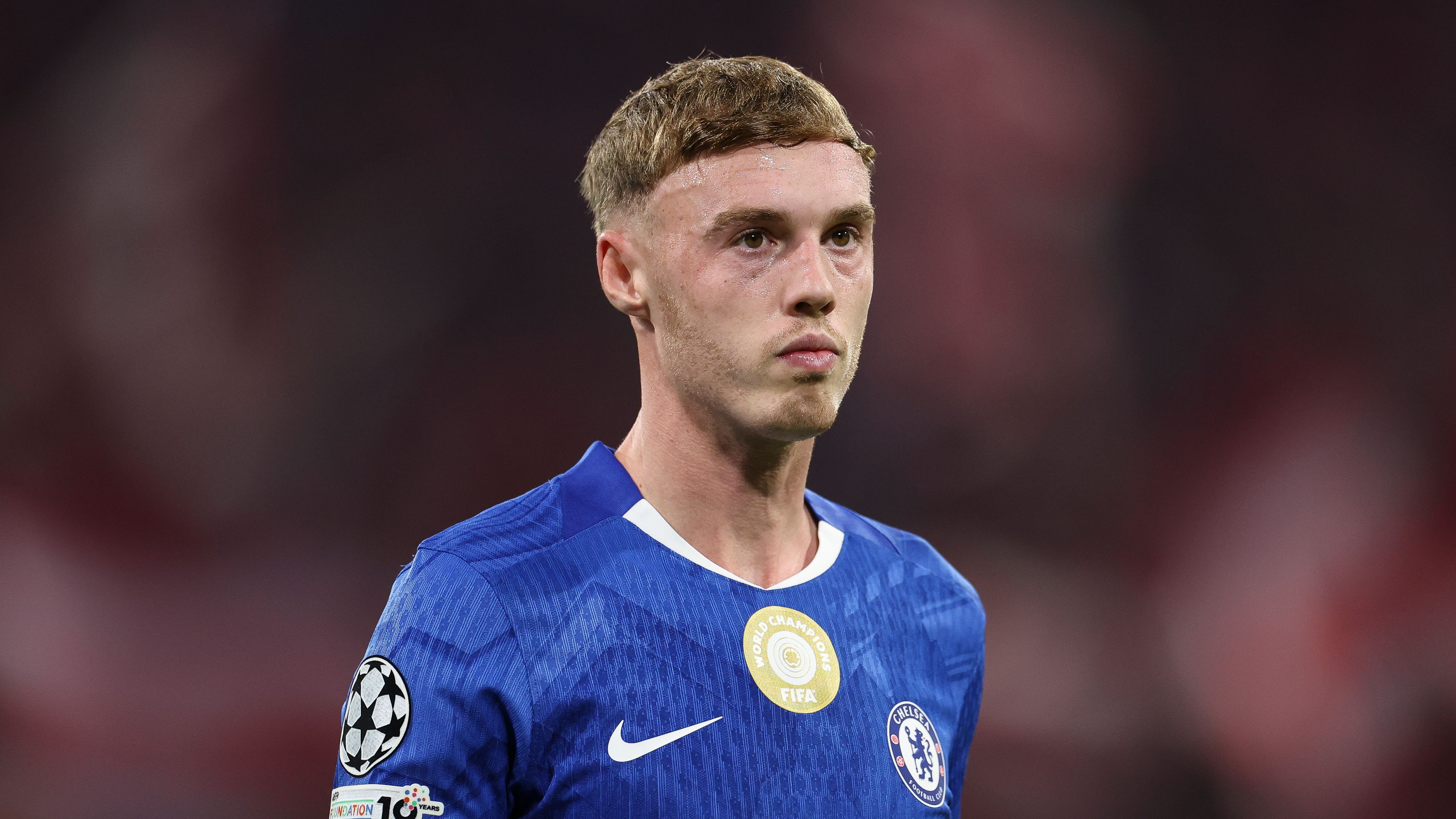 Cole Palmer supports the kids! Injured Chelsea star spotted at UEFA Youth League clash and nearly encroaches onto pitch