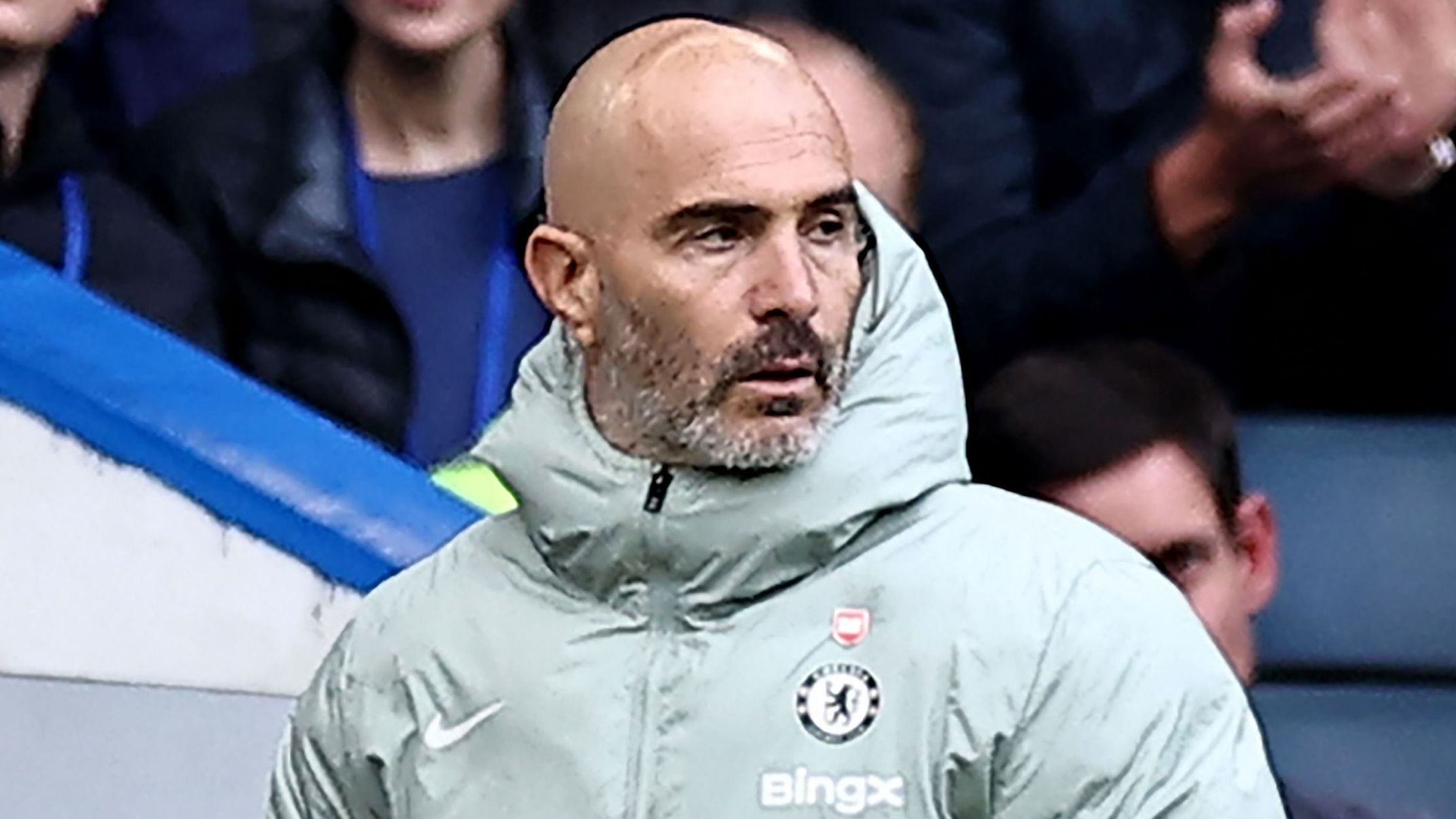 Cole Palmer supports the kids! Injured Chelsea star spotted at UEFA Youth League clash and nearly encroaches onto pitch