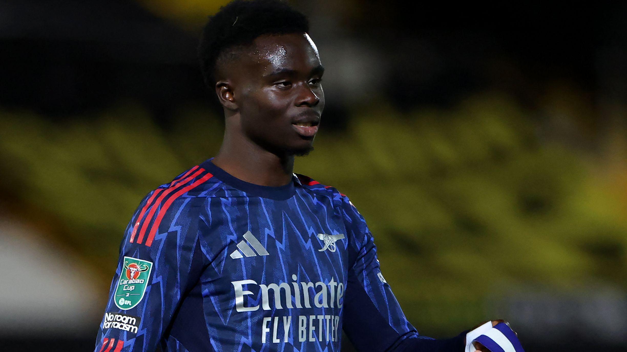 Mikel Arteta reveals why he took Bukayo Saka off against Port Vale as Arsenal star suffers injury scare in Carabao Cup win