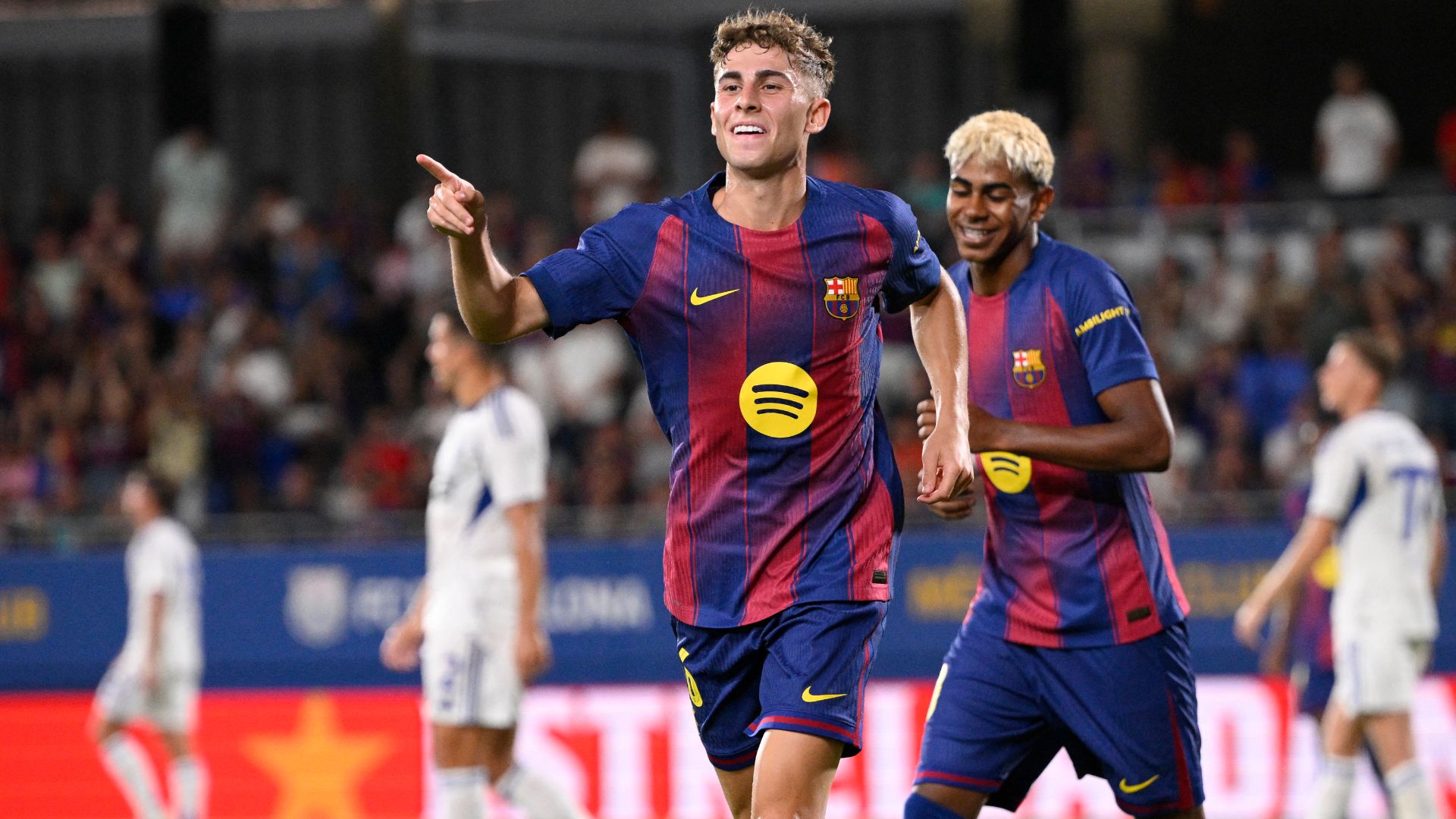 Fermin Lopez denies girlfriend clash with Gavi amid claims of Barcelona dressing room feud between childhood friends