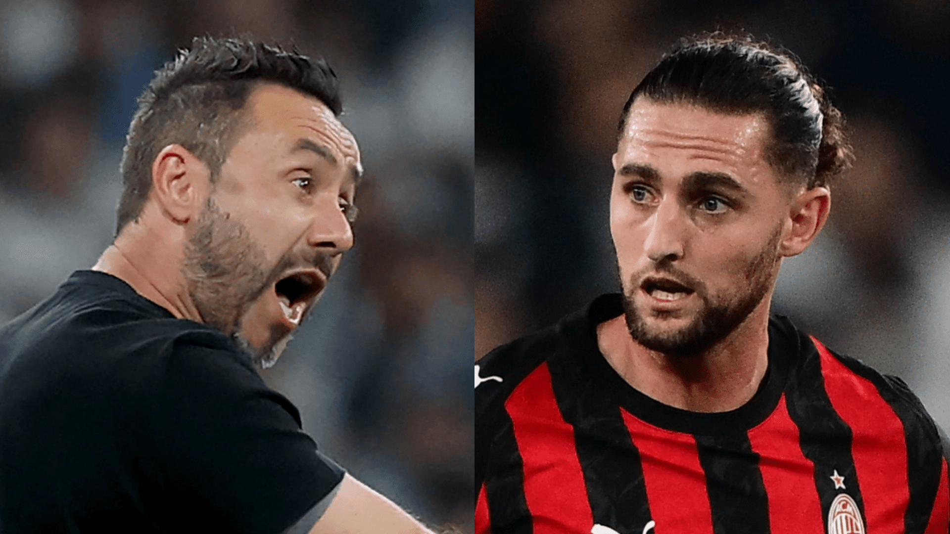 'It did us good' - Roberto De Zerbi claims Adrien Rabiot fight with Jonathan Rowe benefited Marseille as coach hints at problem with AC Milan midfielder