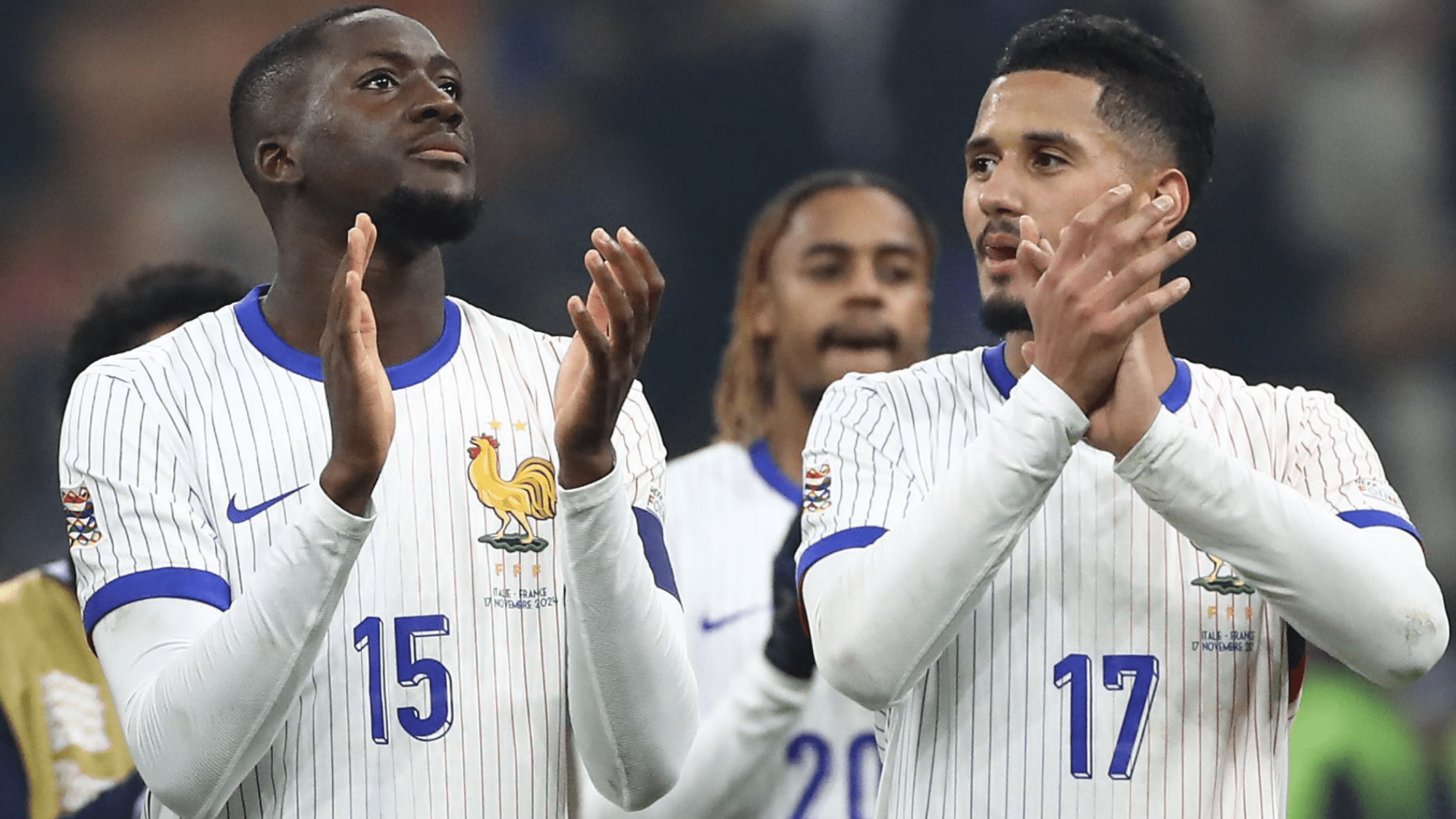 Liverpool star Ibrahima Ibrahima Konate teases William Saliba about Arsenal's Premier League title hopes as France duo indulge in mind games