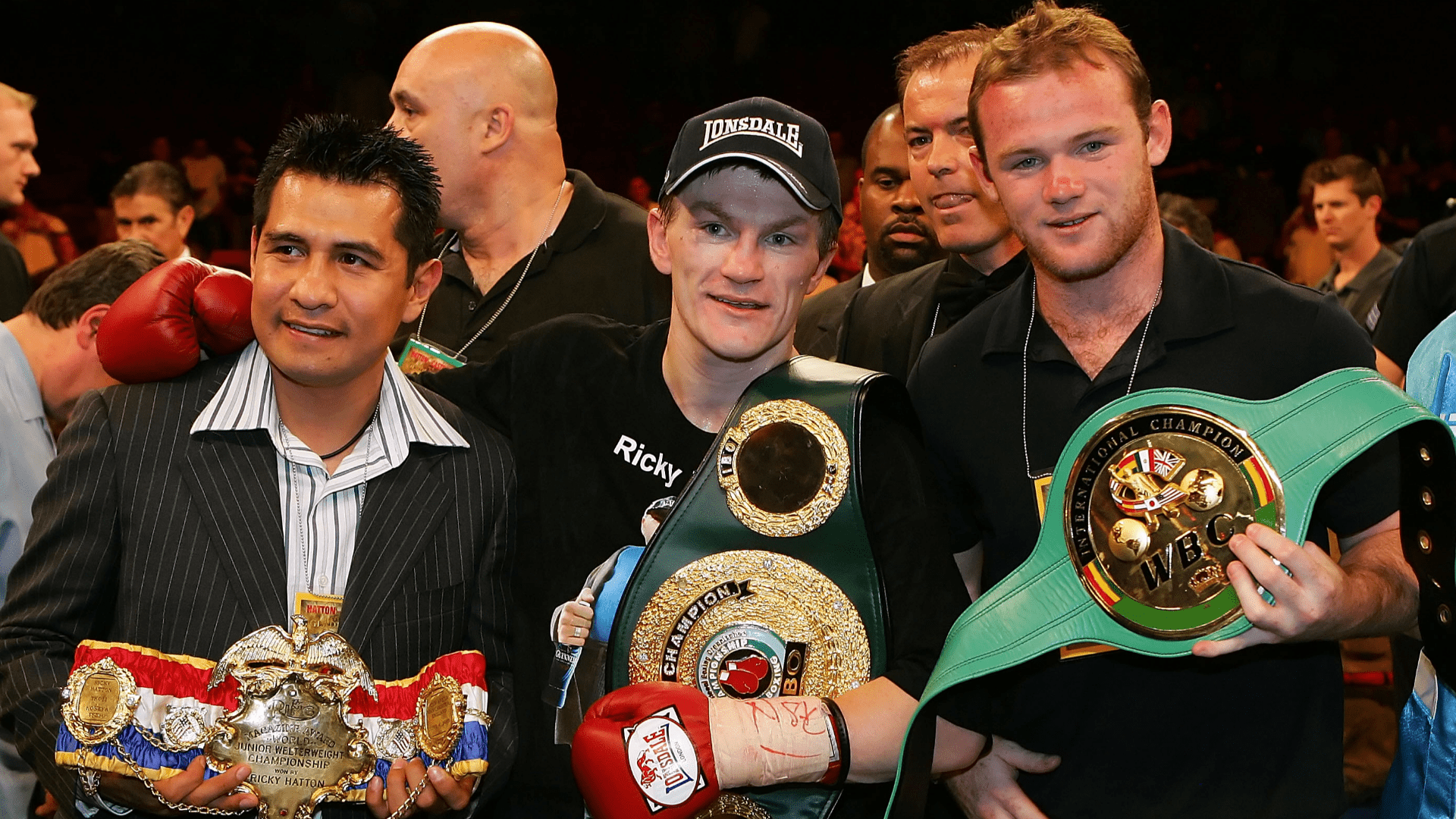 Wayne Rooney, Tyson Fury and Liam Gallagher among mourners at huge turnout for Ricky Hatton's funeral as Manchester pays tribute to boxing legend and huge Man City fan