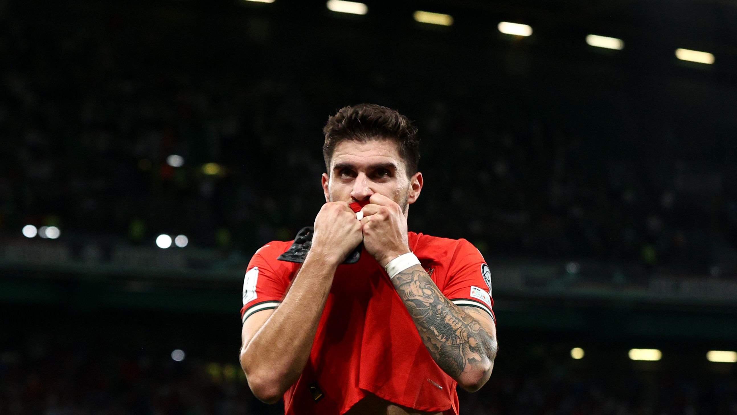 Portugal player ratings vs Ireland: Cristiano Ronaldo is a lucky boy! Ruben Neves grabs last-gasp winner sporting Diogo Jota's No.21 shirt after talisman's missed penalty