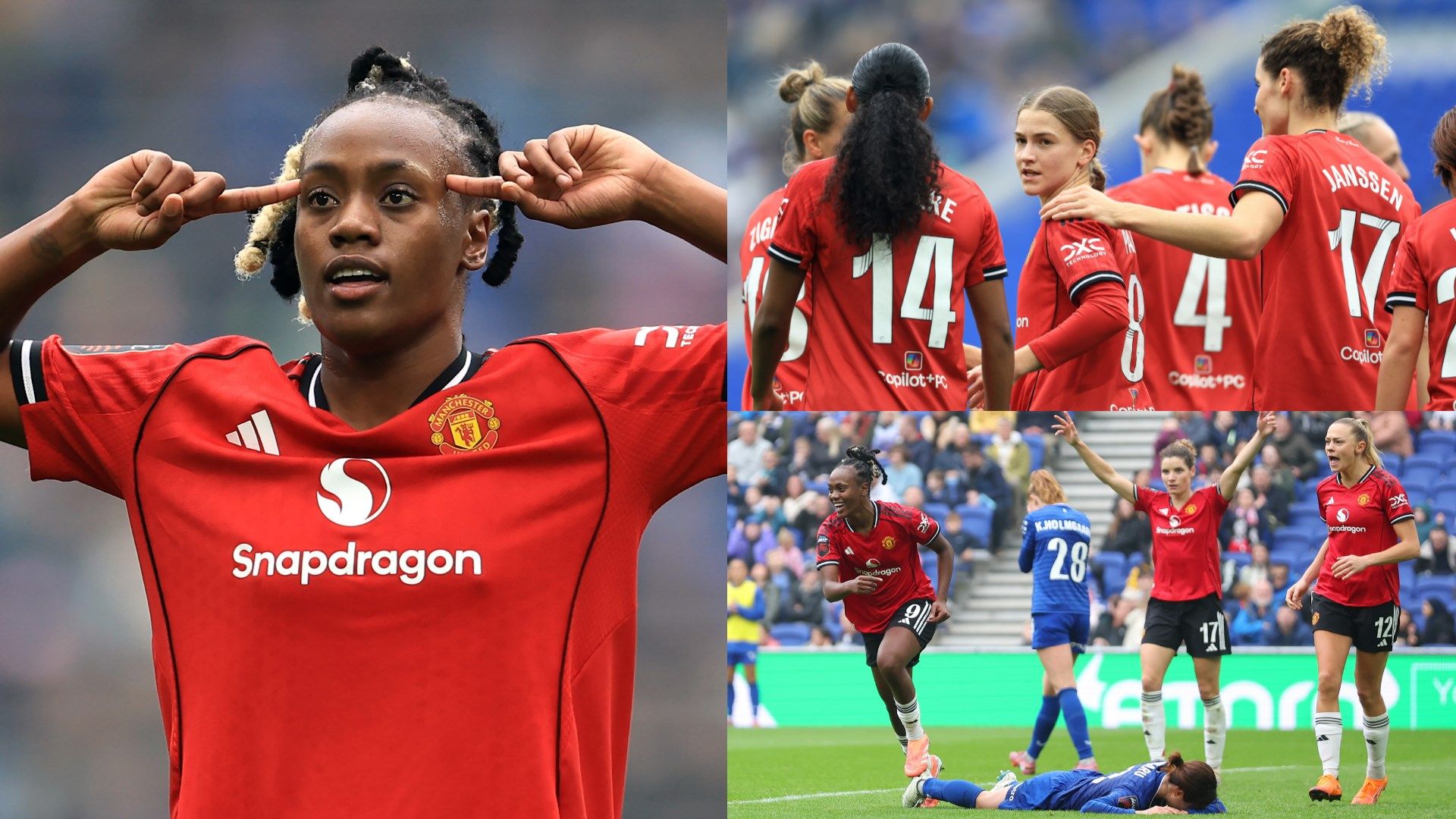 Man Utd women's player ratings vs Everton: Determined Melvine Malard and super-sub Jess Park see Red Devils overcome European hangover in Hill Dickinson Stadium's first WSL game