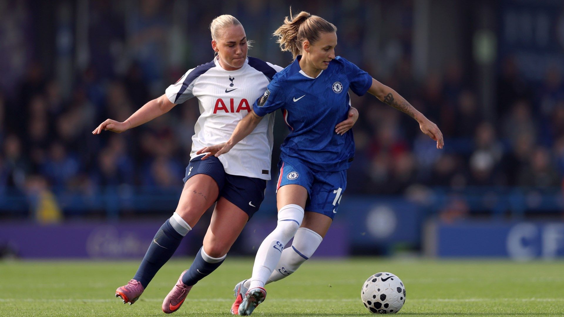 Chelsea women's player ratings vs Tottenham: Keira Walsh to the rescue! England star's brilliant strike pierces resolute Spurs as Alyssa Thompson impresses again