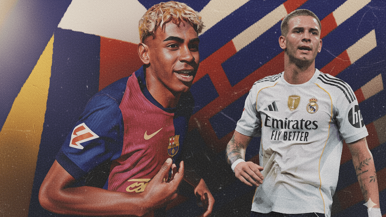 Lamine Yamal and Marcus Rashford show off Barcelona's special Clasico kit with Ed Sheeran logo ahead of La Liga clash with Real Madrid