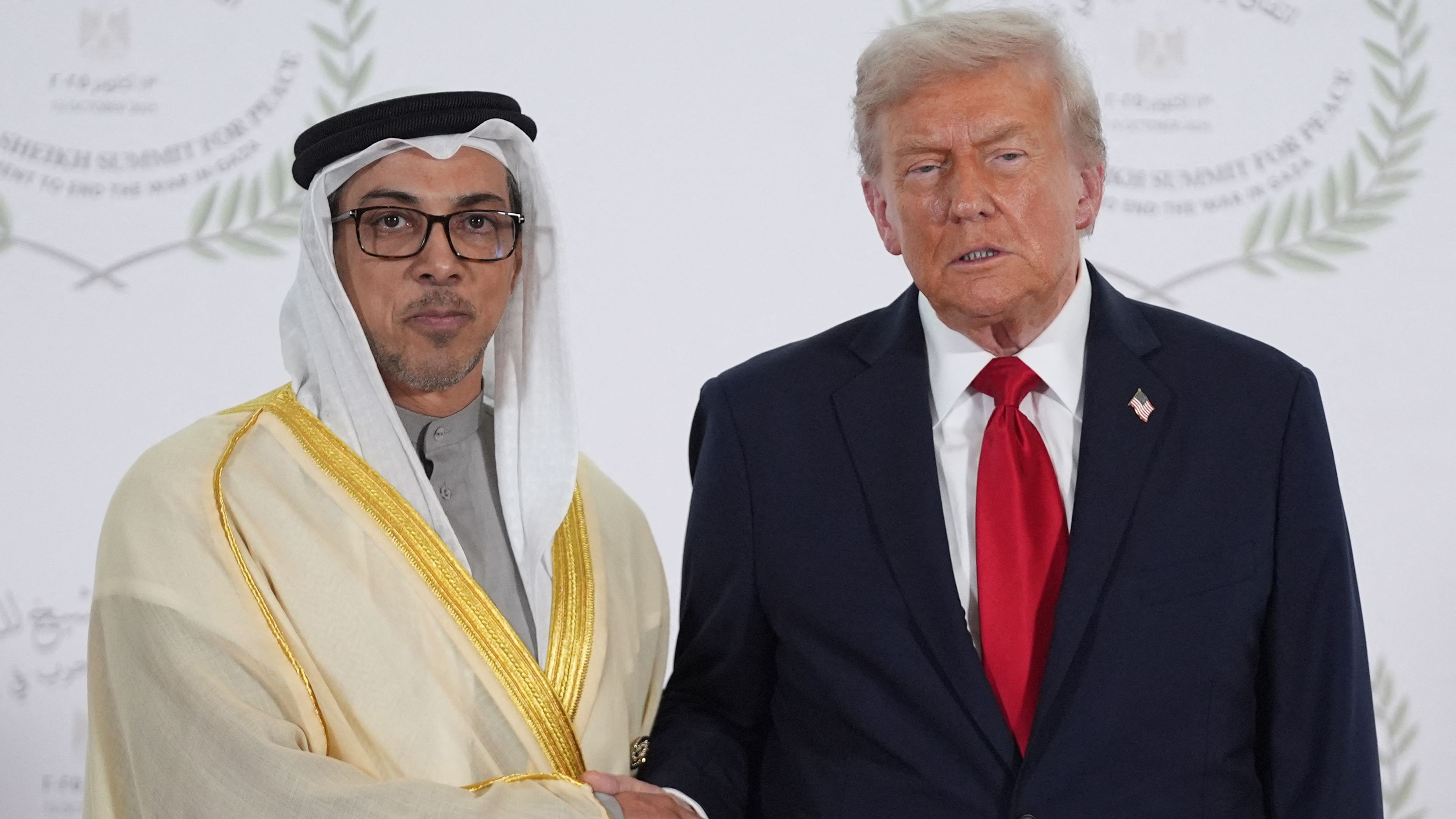 'Unlimited cash!' - Donald Trump delivers verdict on Man City owner Sheikh Mansour at Gaza peace summit