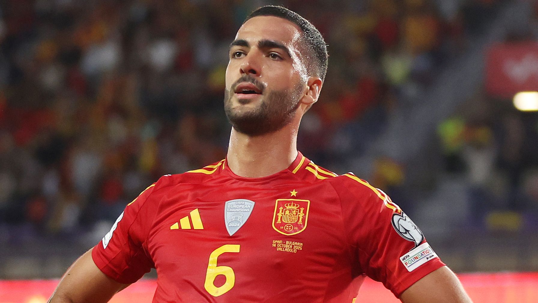 As good as Rodri & Pedri?! Arsenal star Mikel Merino given huge billing by Spain boss Luis de la Fuente