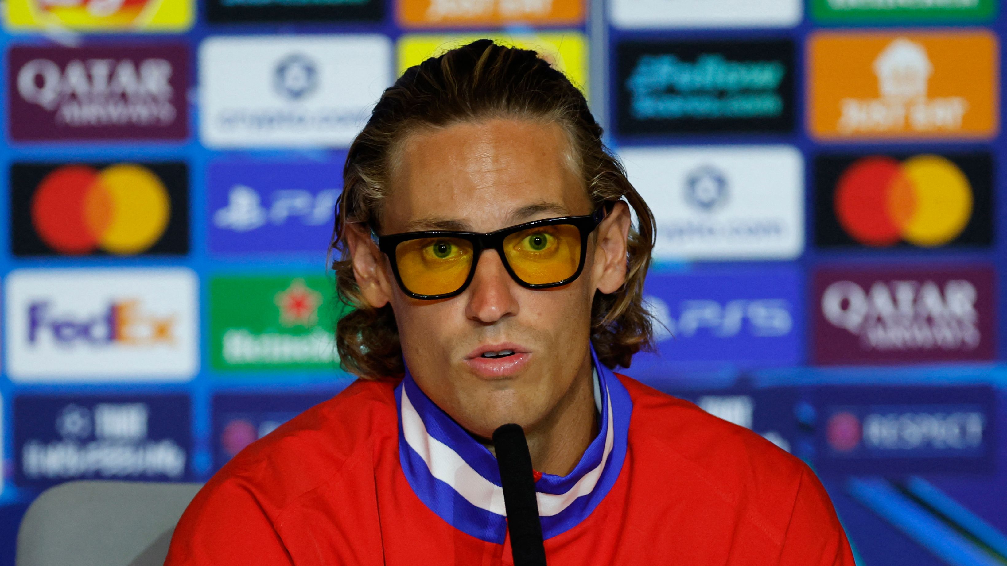 'Well done' - Erling Haaland offers support to under-fire Atletico Madrid star over tinted glasses in wake of chemtrails theory controversy