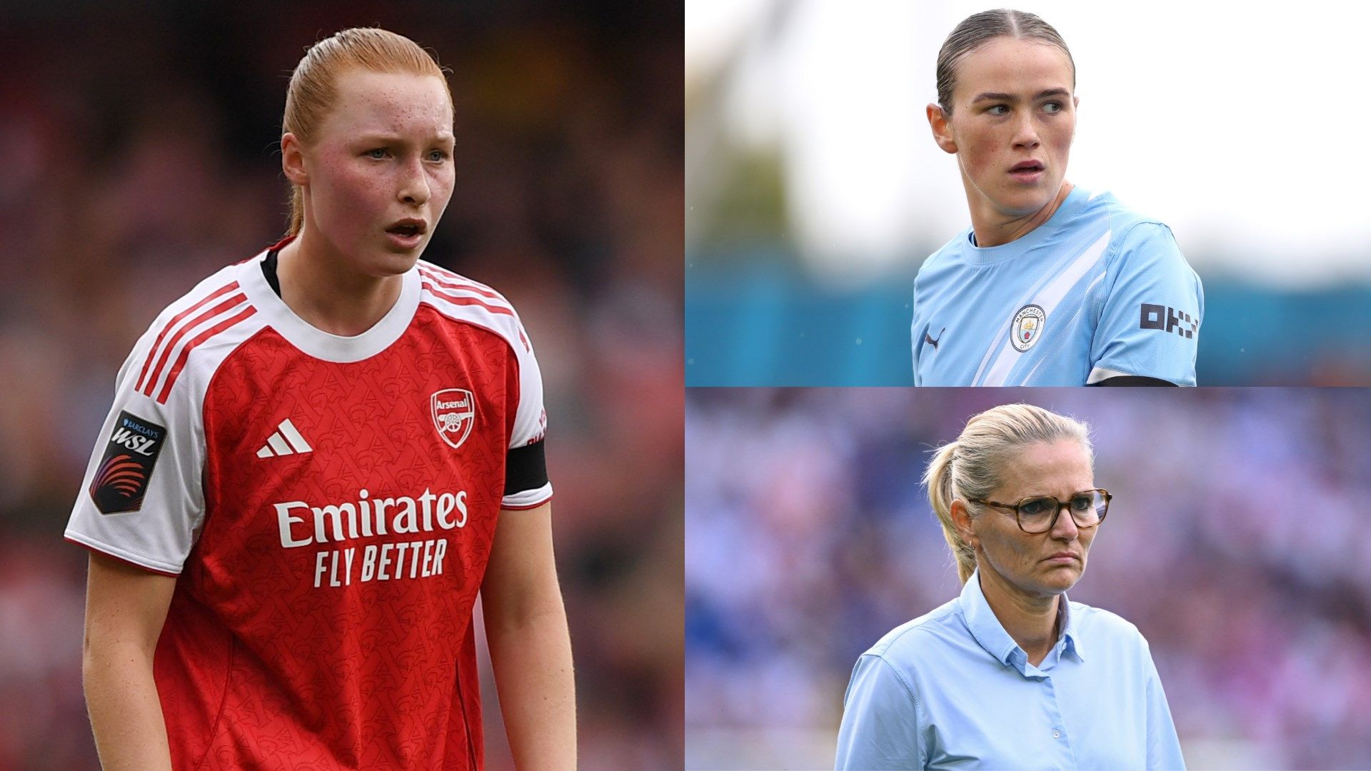 Katie Reid suffers England heartbreak after first senior call-up as Arsenal starlet is forced to withdraw from Lionesses squad alongside Man City's Grace Clinton