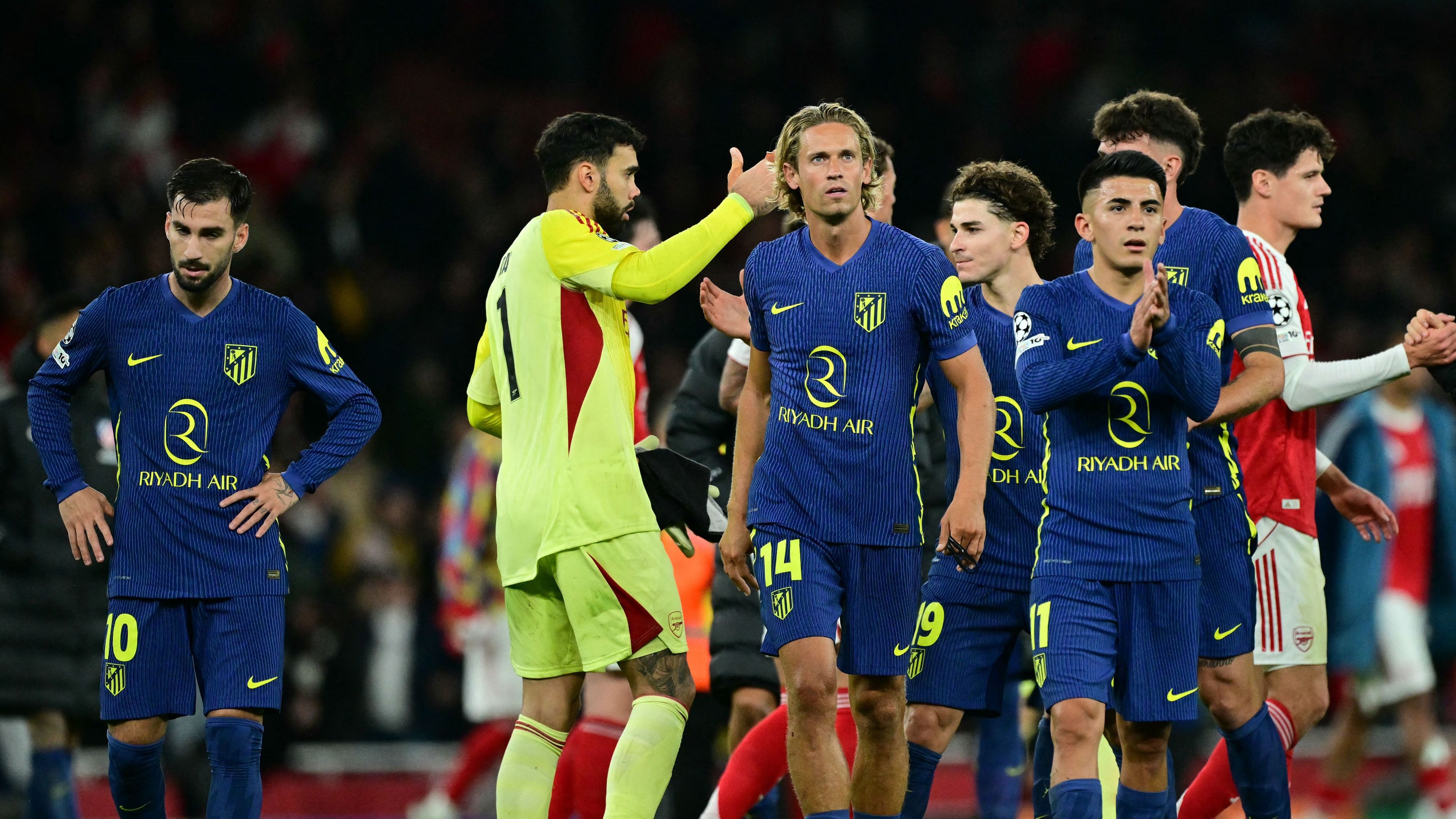 'Every chance they had was a goal!' - Atletico Madrid 'beaten by a better team' as Diego Simeone rues 'mistakes' after conceding four goals in stunning 13-minute Arsenal rampage