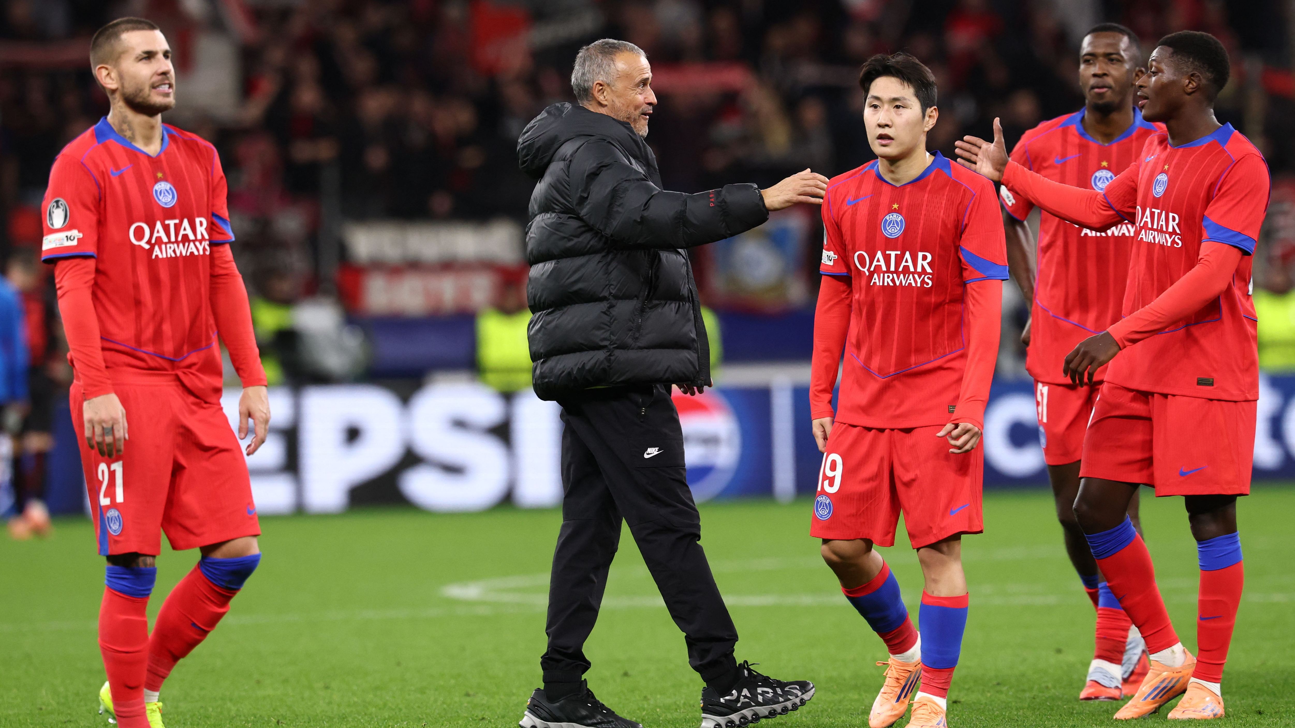 Ousmane Dembele 'feeling good' after immediate impact on PSG return but star forward aims dig at Illia Zabarnyi over red card in 7-2 demolition of Bayer Leverkusen