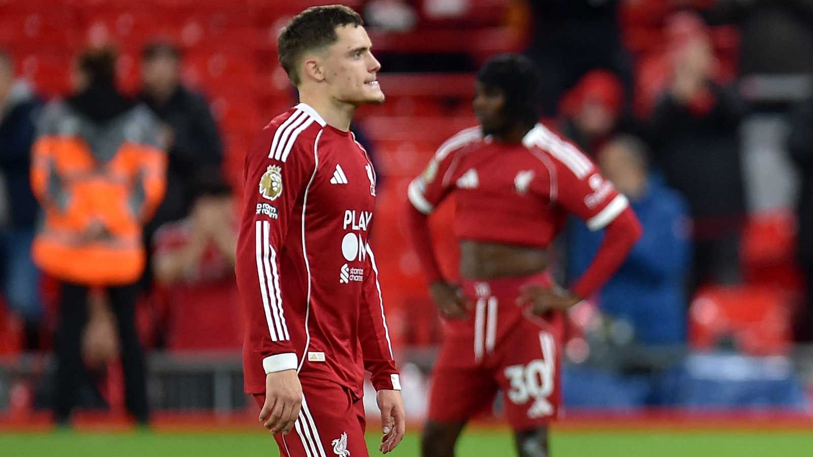 Mohamed Salah DROPPED for Liverpool's clash with Frankfurt as Arne Slot takes action after Man Utd defeat