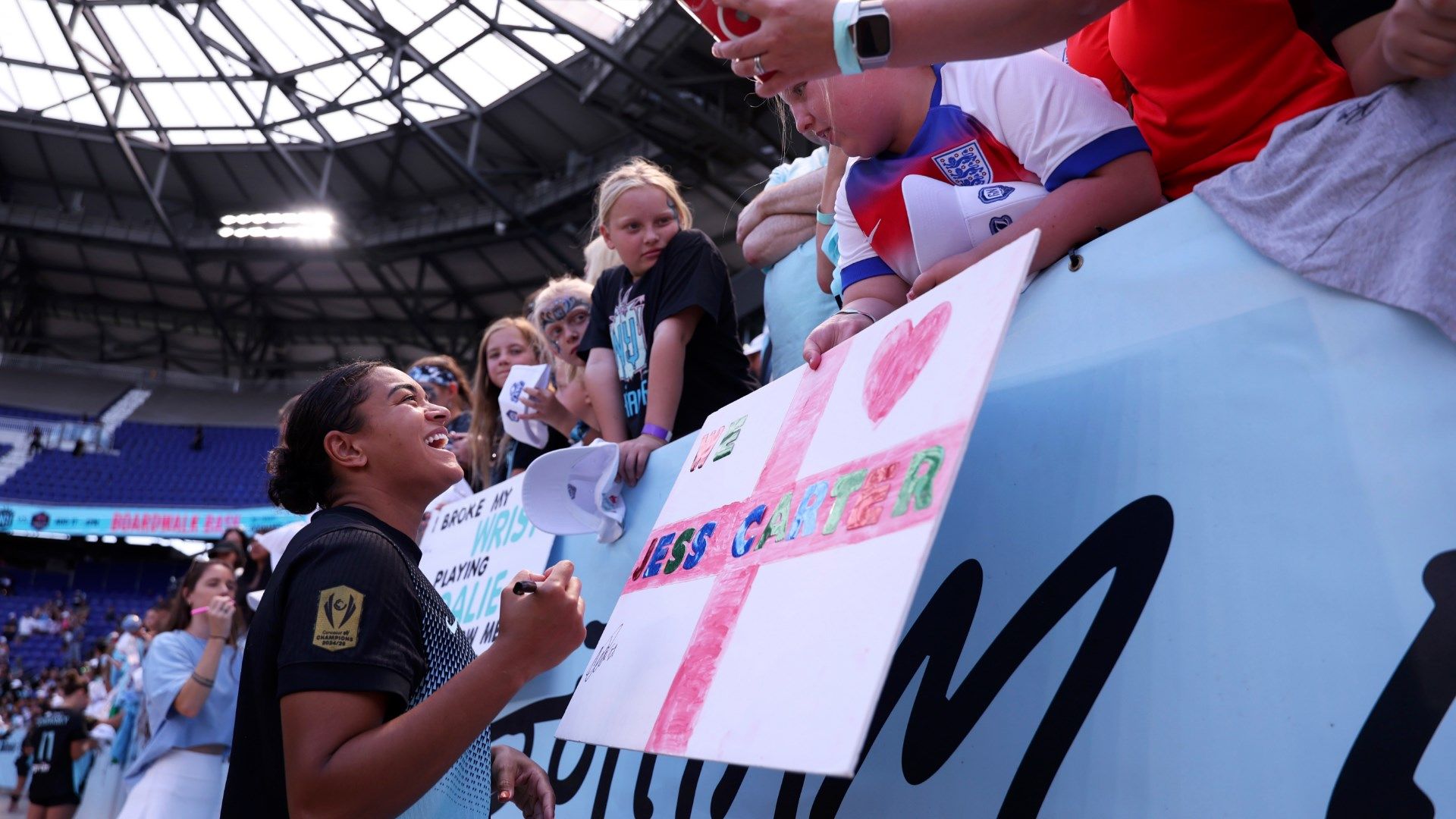 Jess Carter exclusive: Lionesses star on Euro 2025 glory, adjusting to life in the NWSL with Gotham and how women's football in the U.S. 'deserves to be on a higher pedestal' like in England