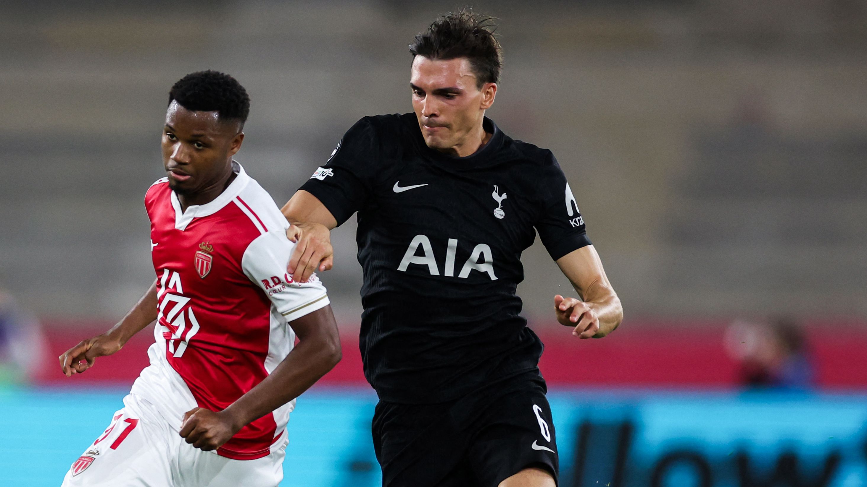 Tottenham player ratings vs Monaco: Guglielmo Vicario silences his critics with superb shot-stopping display to salvage Champions League point for Spurs