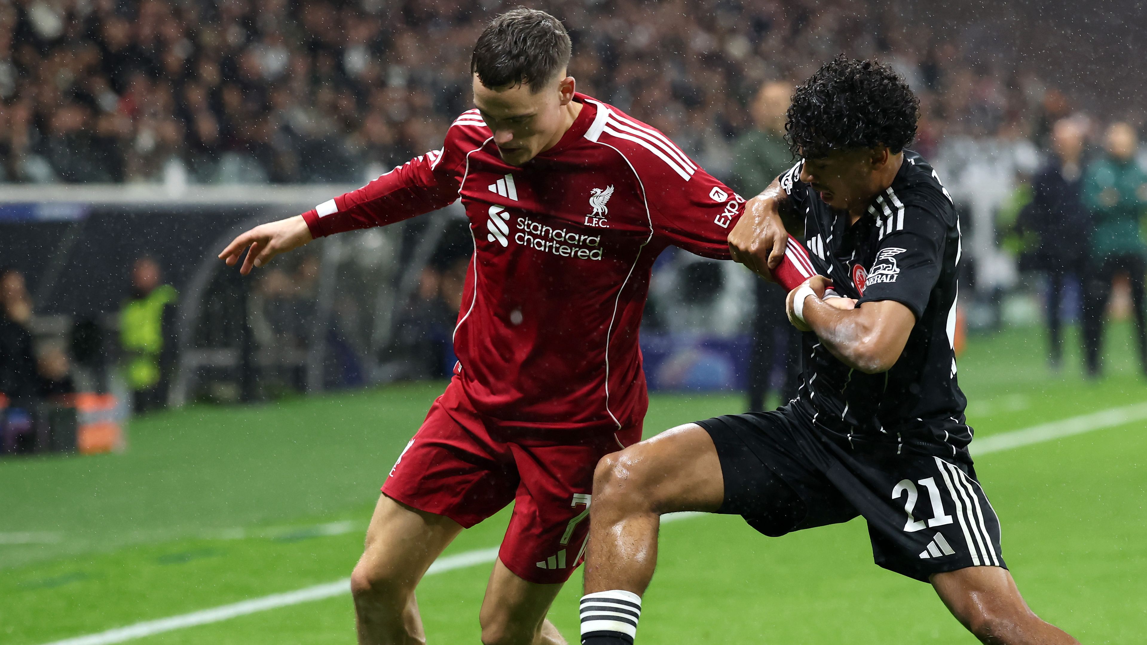 Liverpool player ratings vs Eintracht Frankfurt: Crisis over? Dominik Szoboszlai stars again as Reds show they can score from set-pieces too in confidence-boosting Champions League thrashing