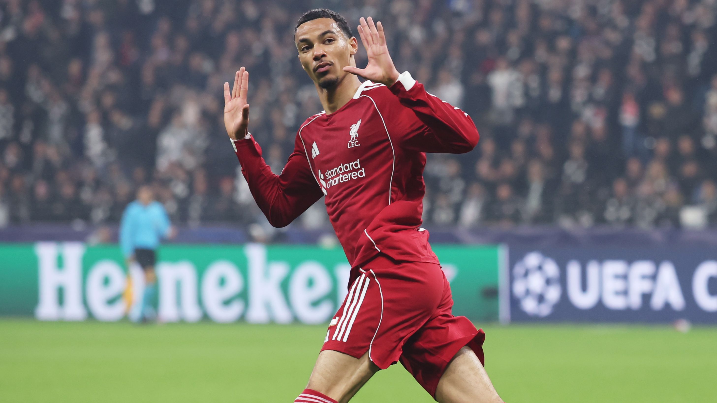Liverpool player ratings vs Eintracht Frankfurt: Crisis over? Dominik Szoboszlai stars again as Reds show they can score from set-pieces too in confidence-boosting Champions League thrashing