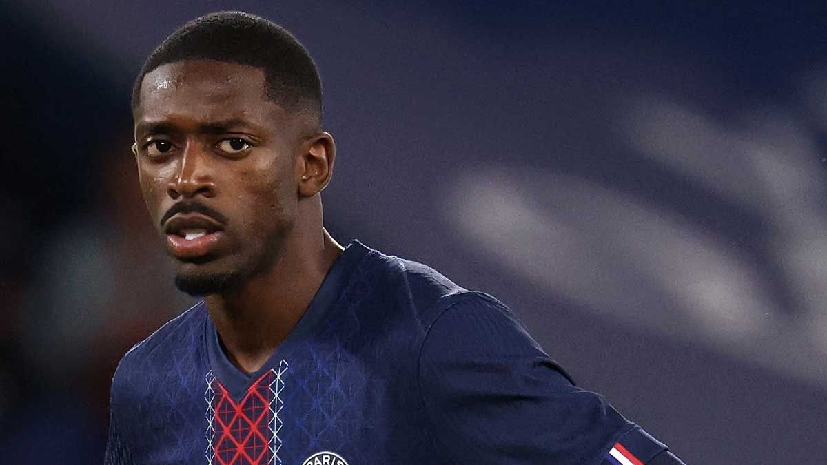 PSG dealt huge injury blow as Ousmane Dembele runs risk of missing Champions League clash with fellow trophy hopefuls Bayern Munich