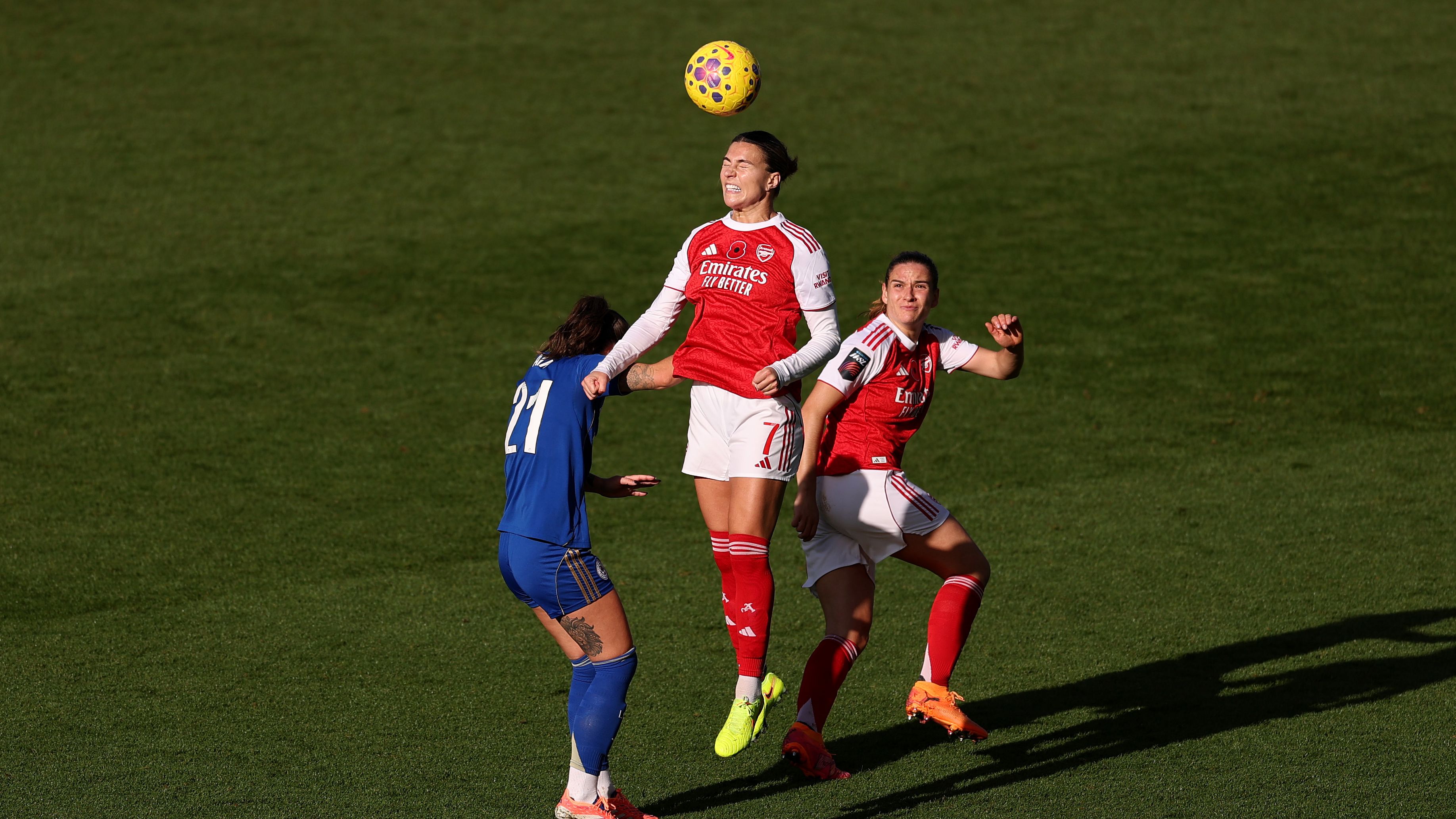 Arsenal women's player ratings vs Leicester: That's more like it! Beth Mead and Alessia Russo shine as much-improved Gunners enjoy convincing WSL win