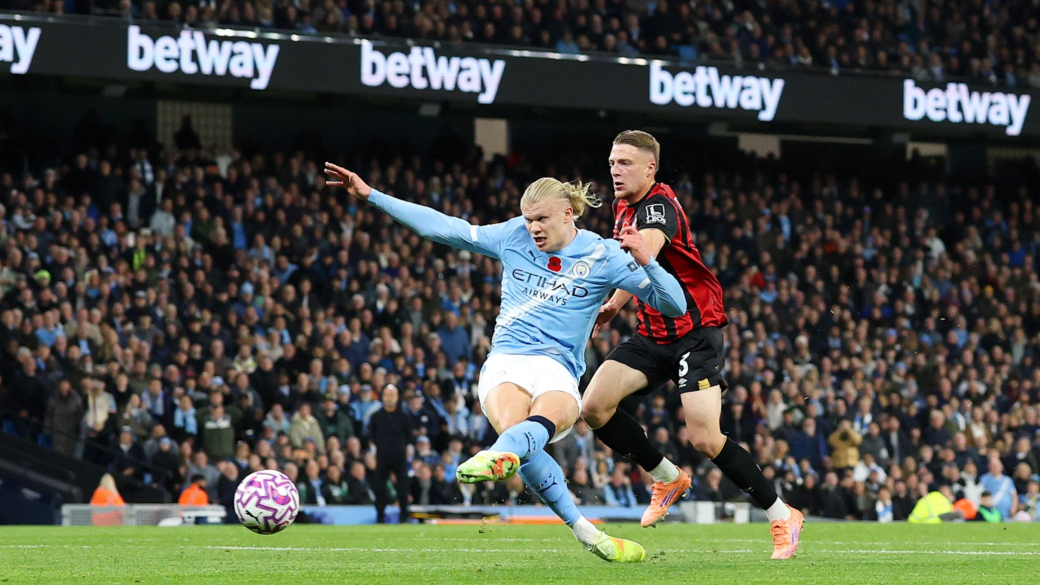 Man City player ratings vs Bournemouth: Erling Haaland finds his perfect partner! Rayan Cherki paves the way for Norwegian robot to smash his way past Cherries