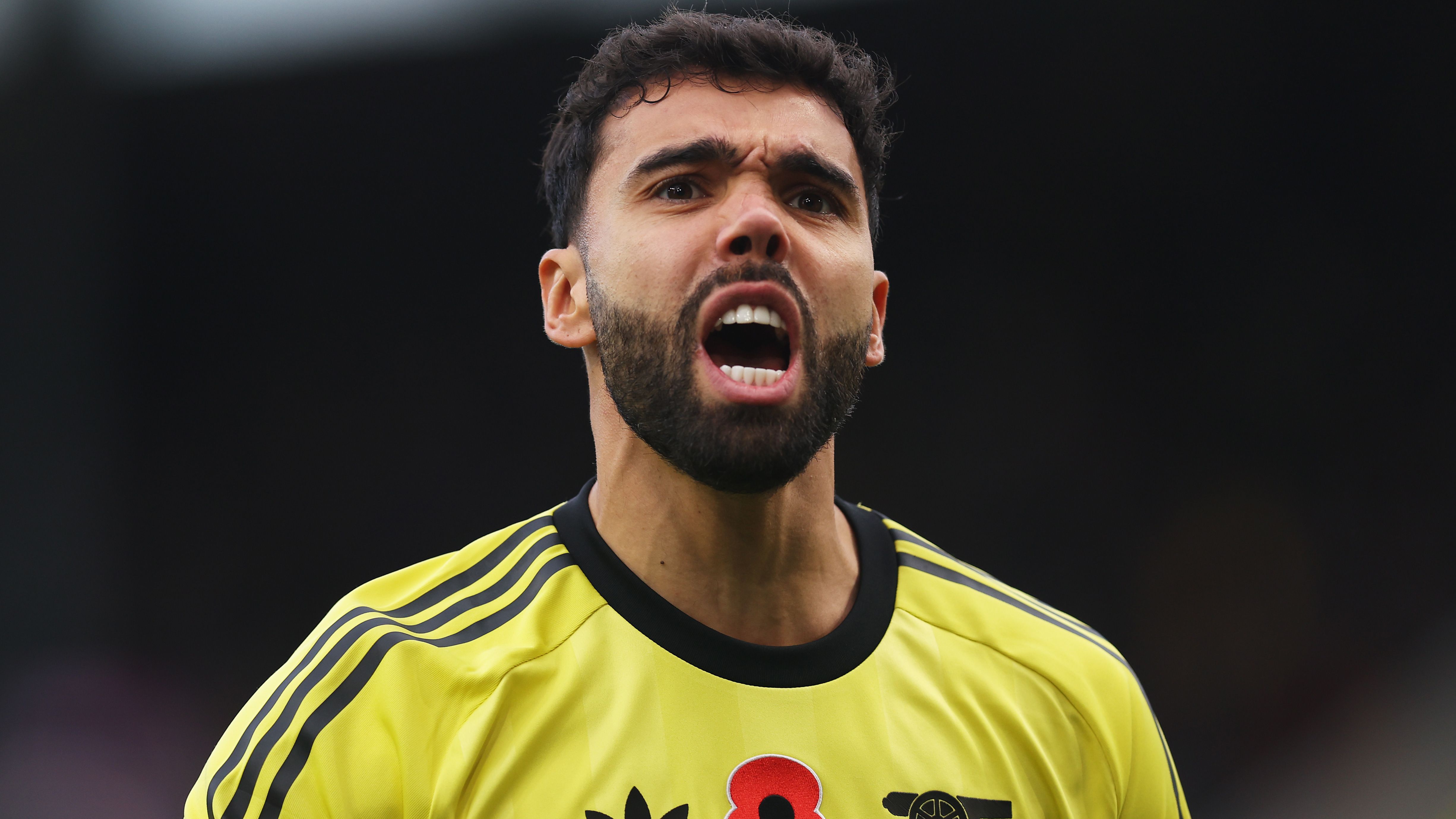 Ex-Man Utd defender is helping Arsenal's Premier League title charge claims Golden Glove frontrunner David Raya
