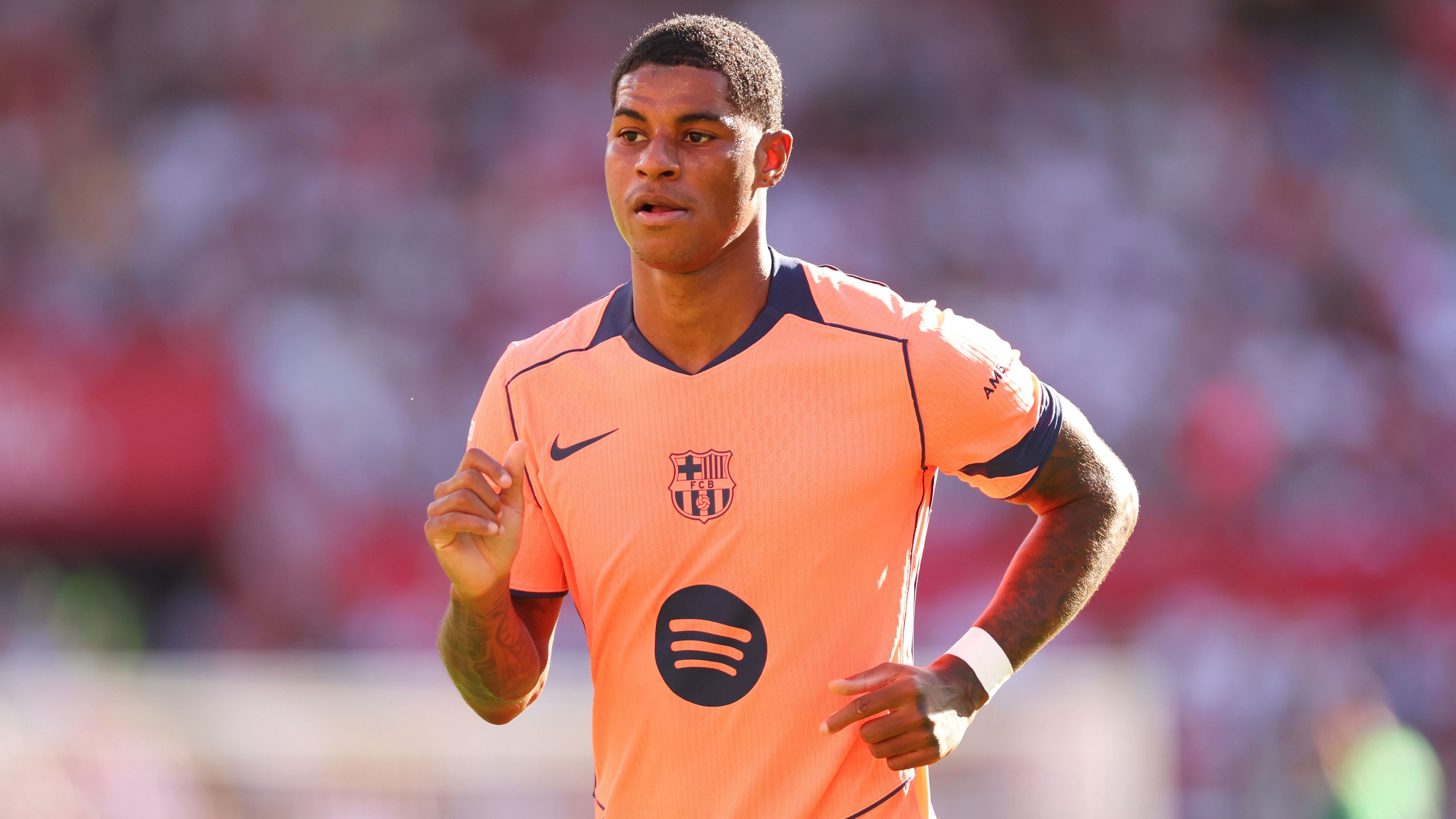Fan who allegedly racially abused Marcus Rashford facing huge fine after La Liga 'detected' discrimination aimed at Barcelona forward