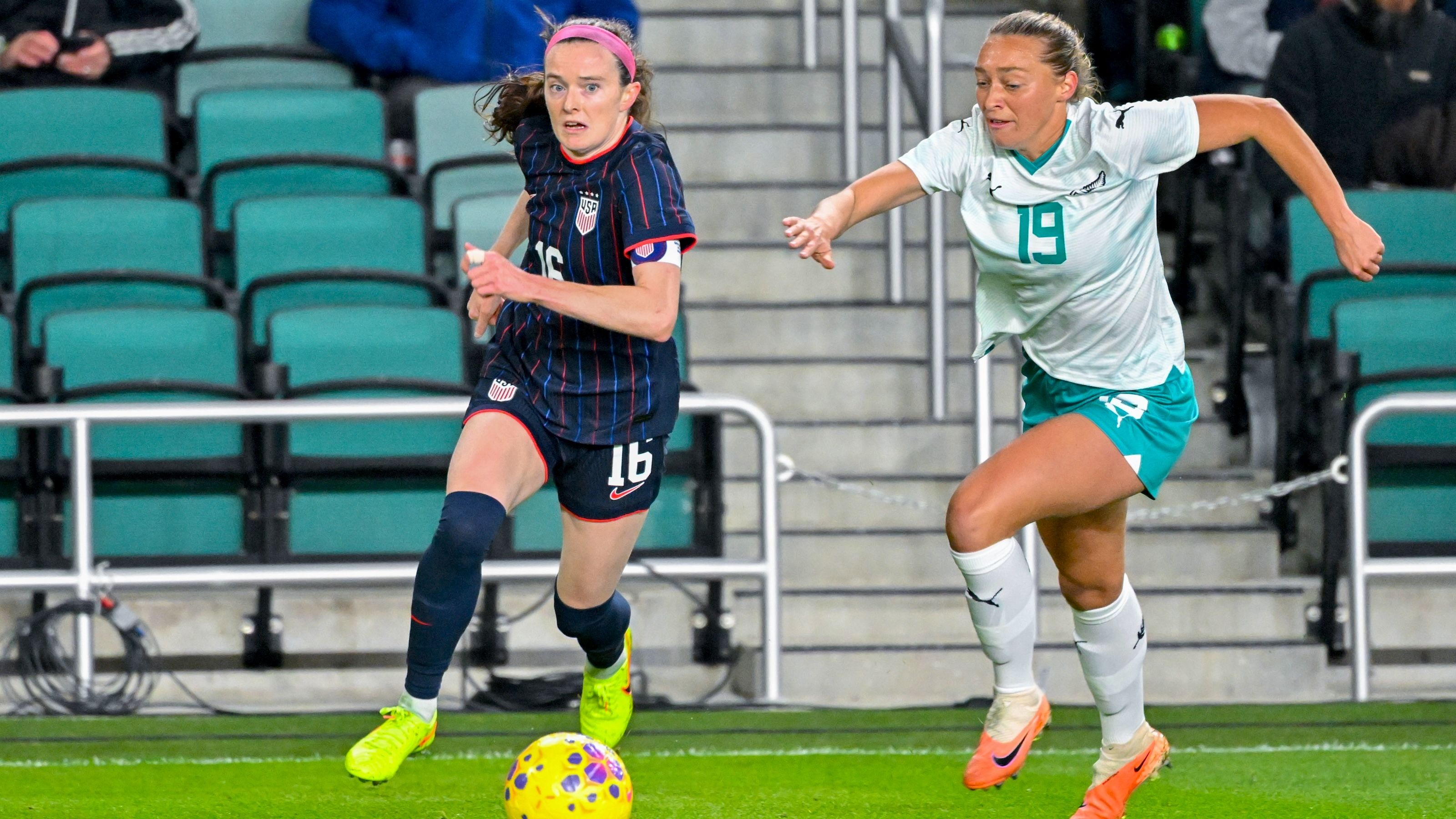 USWNT player ratings vs New Zealand: Six degrees of domination for Emma Hayes' side, as Emma Sears' hat-trick, Catarina Macario's double pace relentless assault