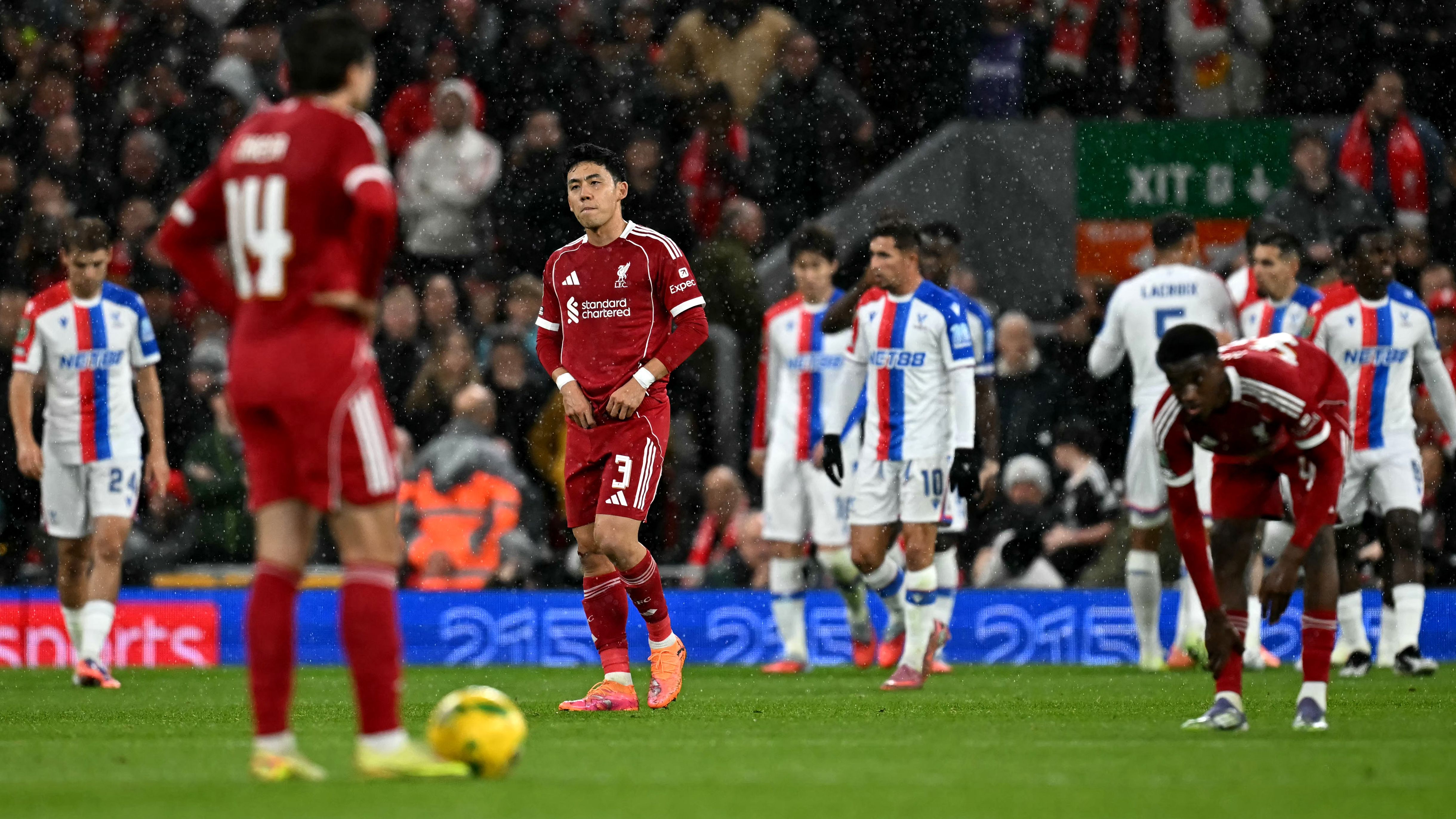 Liverpool player ratings vs Crystal Palace: What was Arne Slot thinking?! Selection gamble backfires as Reds' reserves crash out of Carabao Cup