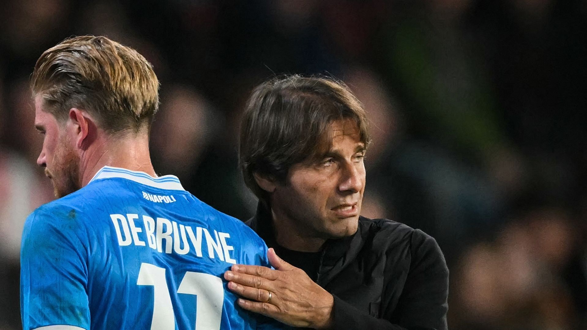 'I give up!' - Antonio Conte rages at 'absurd' claims Kevin De Bruyne's long injury lay-off will benefit Napoli