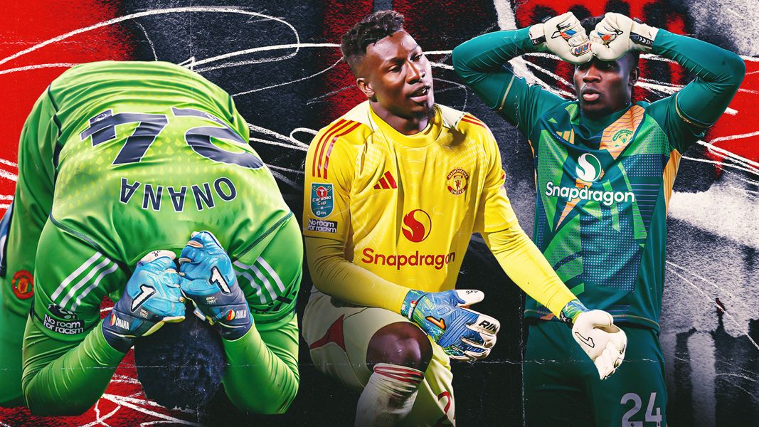 Andre Onana labelled 'The Wall' by new club Trabzonspor as exiled Man Utd goalkeeper shines on loan in Turkey