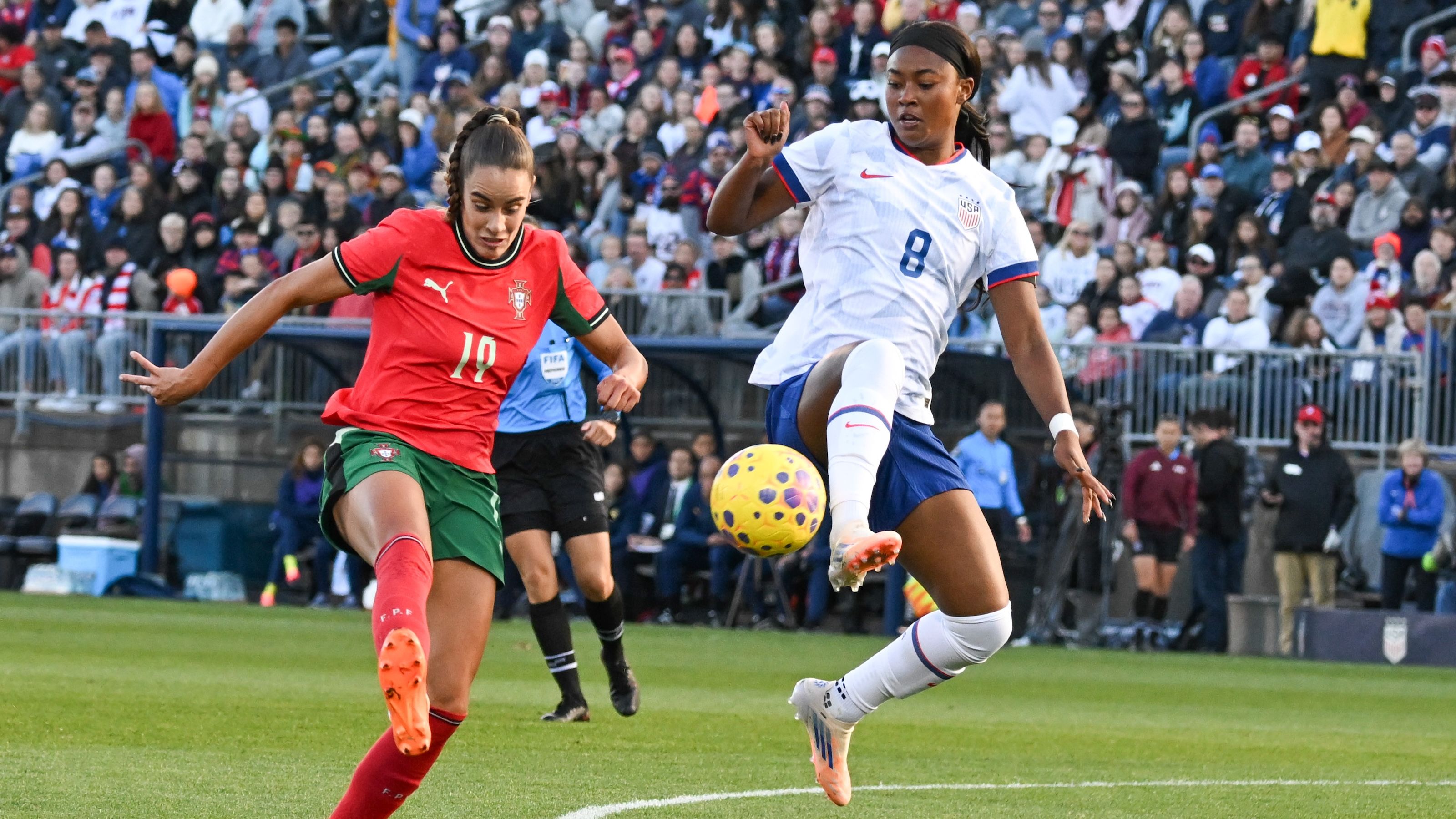 USWNT player ratings vs Portugal: Rapid response from manager Emma Hayes' youthful side, as Olivia Moultrie's quick-fire 10-minute double avenges earlier upset