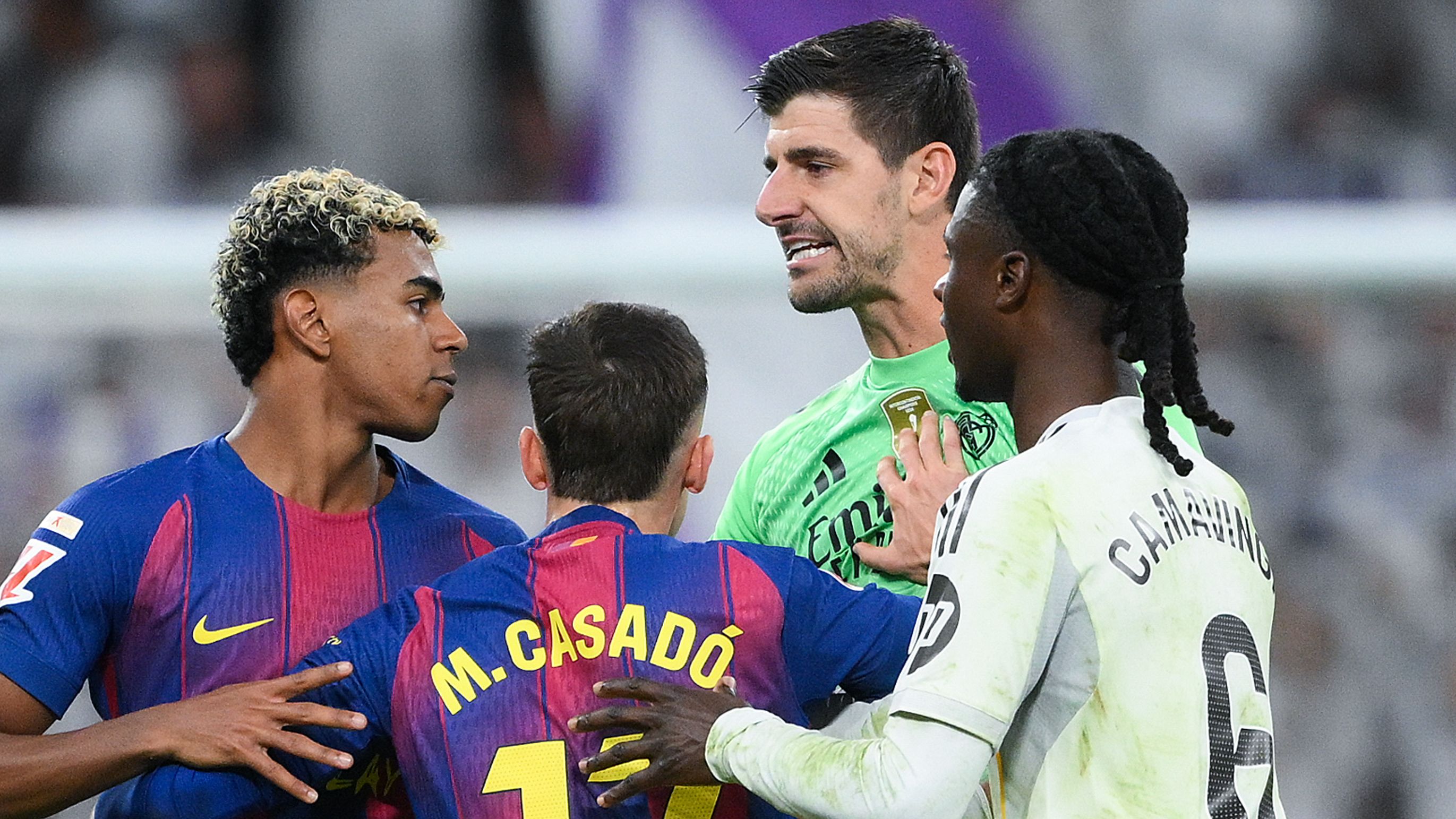 Jude Bellingham takes clear swipe at Lamine Yamal on Instagram after Real Madrid beat Barcelona in bad-tempered Clasico