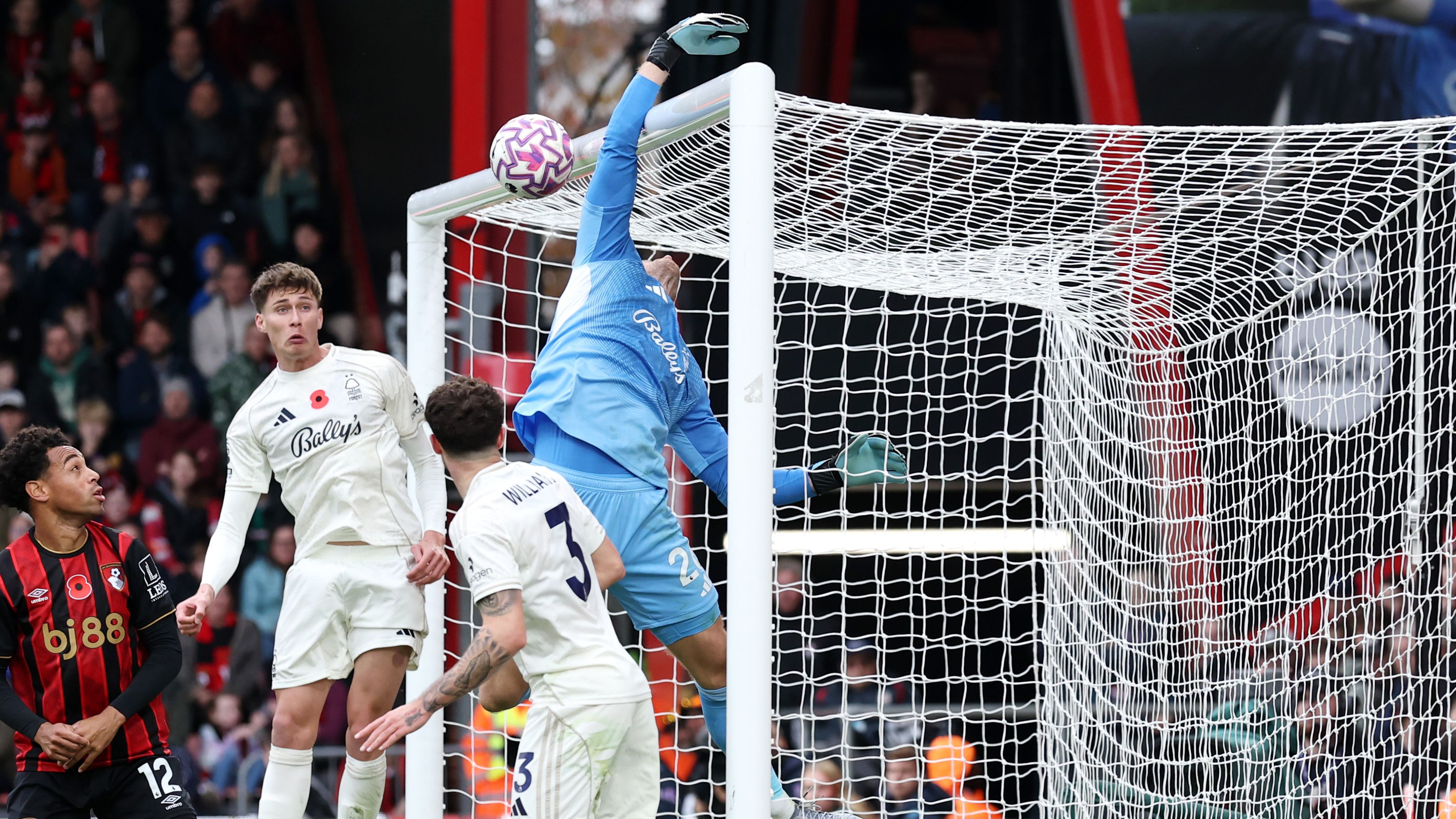 VIDEO: A Premier League Olimpico! Marcus Tavernier scores directly from a corner for Bournemouth as Sean Dyche's first league game as Nottingham Forest boss descends into a nightmare
