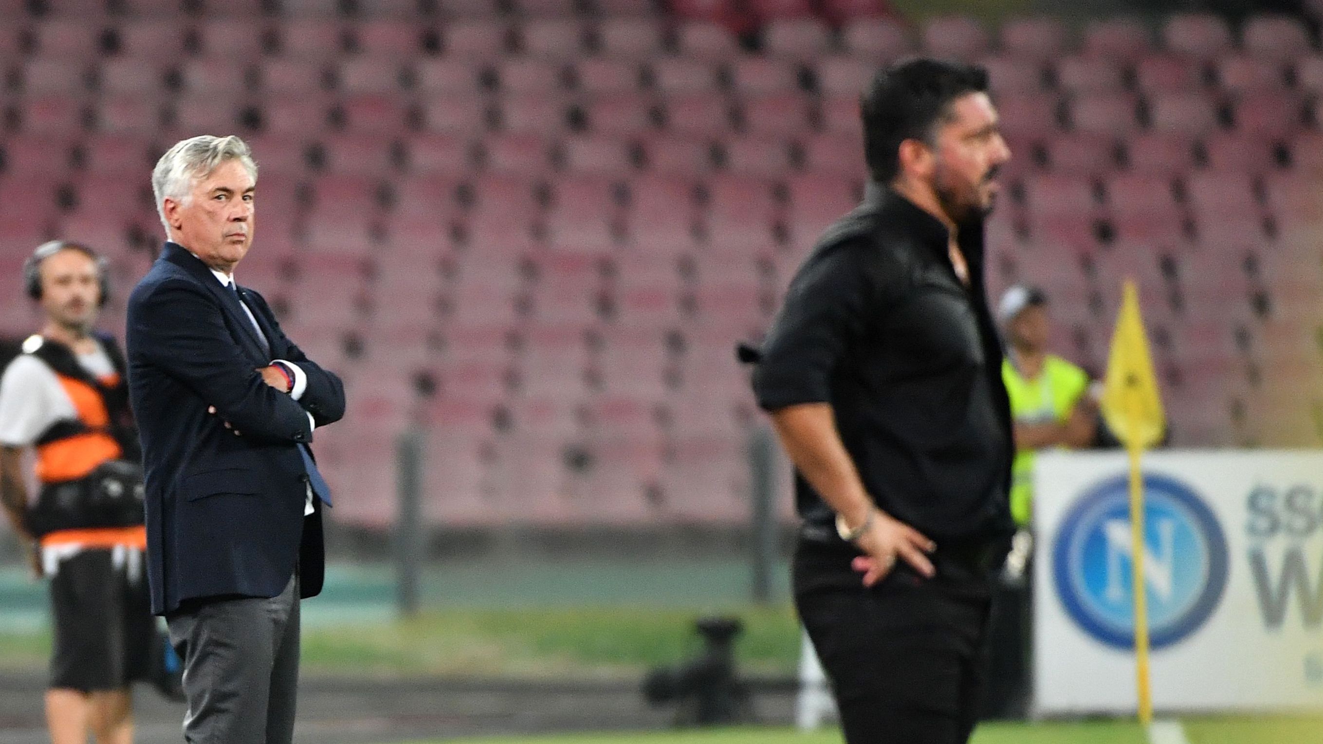 'Dad was upset' - Carlo Ancelotti feud with Italy boss Gennaro Gattuso revealed as daughter says Brazil coach is 'too calm' and never gets angry