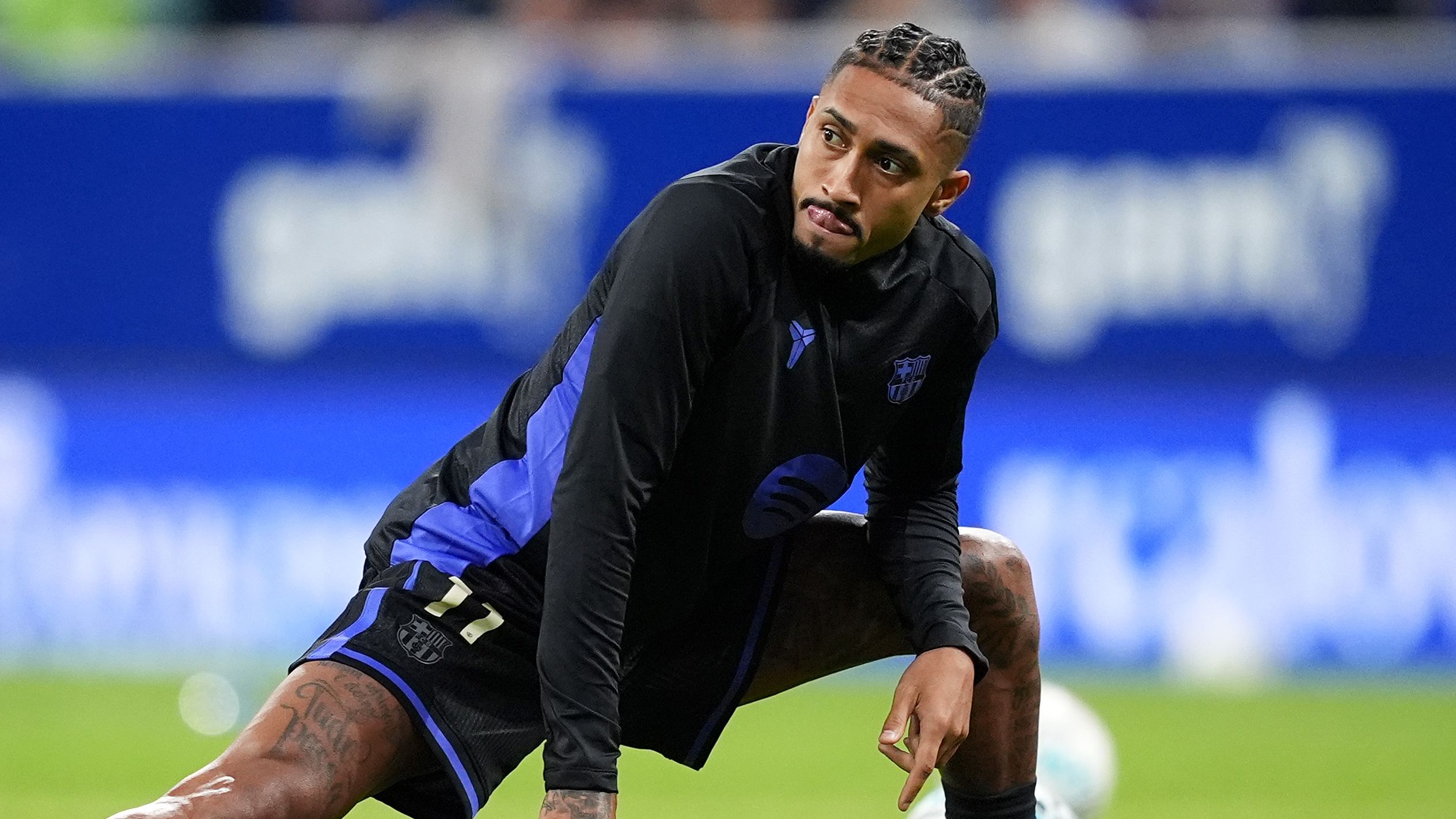 More injury stress for Barcelona as Raphinha misses training with hamstring injury setback but Frenkie de Jong and Ferran Torres make return