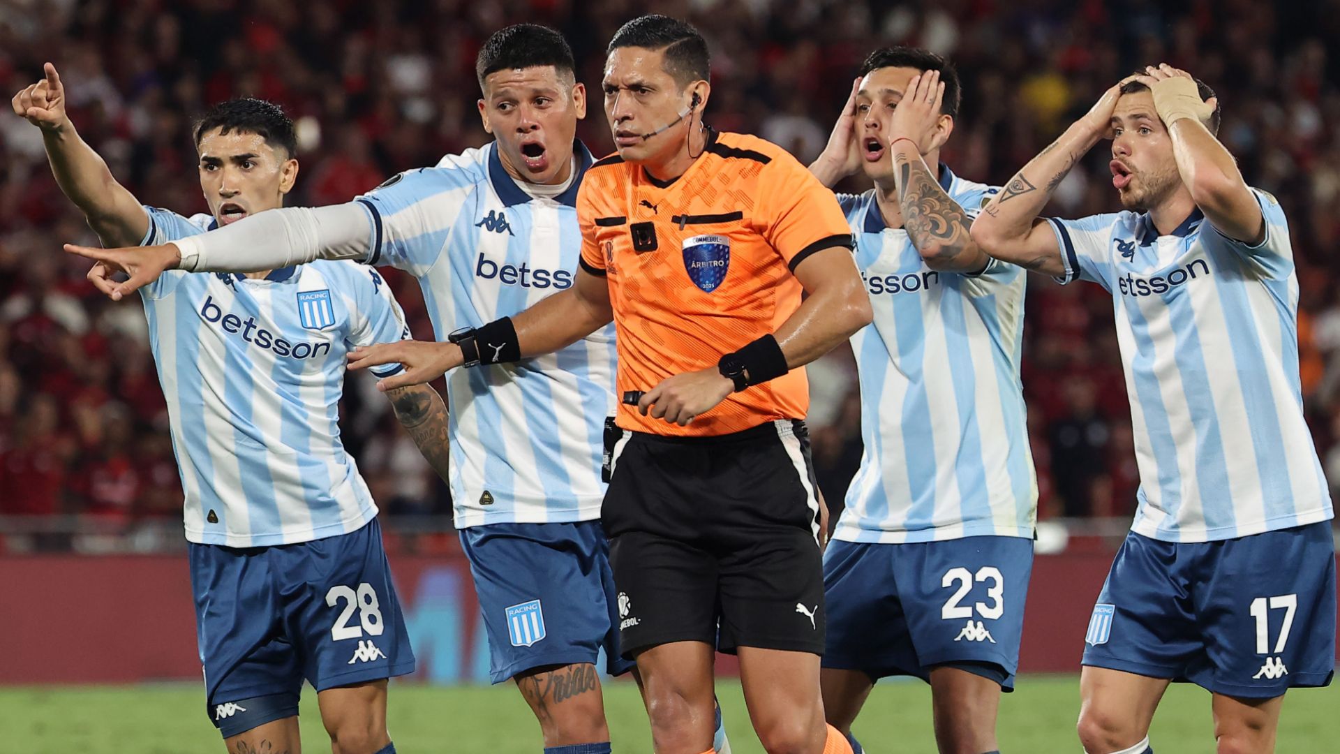 Worst game ever?! Ex-Man Utd star shatters team-mate's skull and at fault for late goal in nightmare Copa Libertadores match