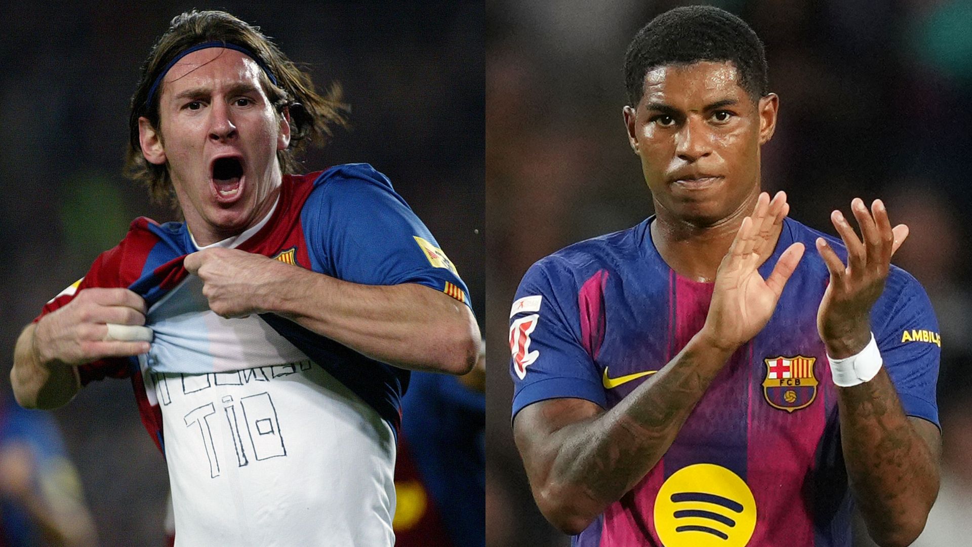 Marcus Rashford picks out Lionel Messi hat-trick from memory as Barcelona loanee admits El Clasico 'isn't the biggest game in Manchester'