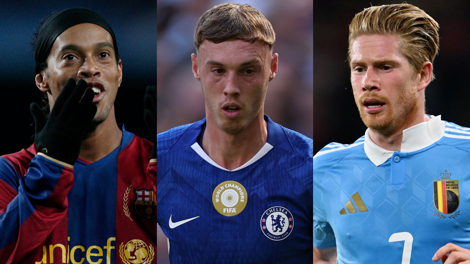 VIDEO: Ronaldinho, Kevin De Bruyne or Andres Iniesta? Chelsea star Cole Palmer picks his favourite FIFPRO legend
