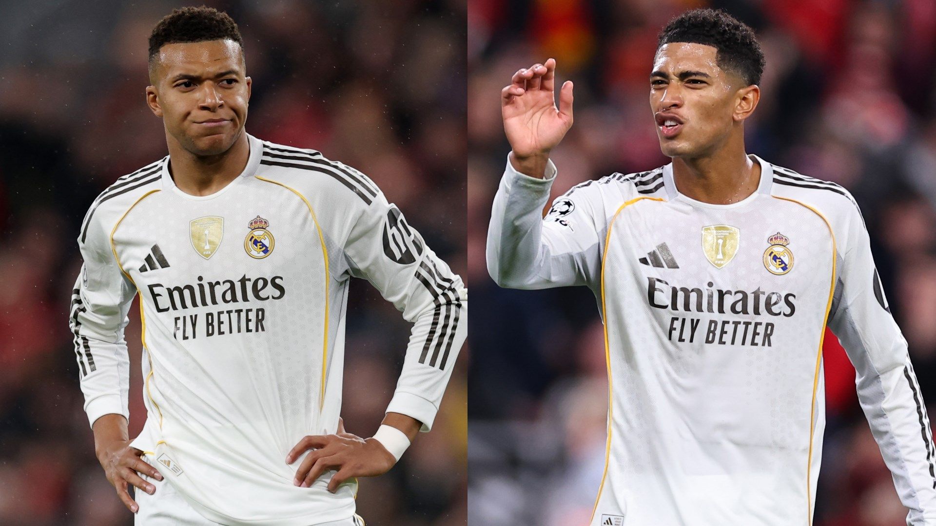 Real Madrid player ratings vs Liverpool: Kylian Mbappe and Jude Bellingham have rare off-days while Thibaut Courtois' heroics go to waste as Blancos lose perfect Champions League record