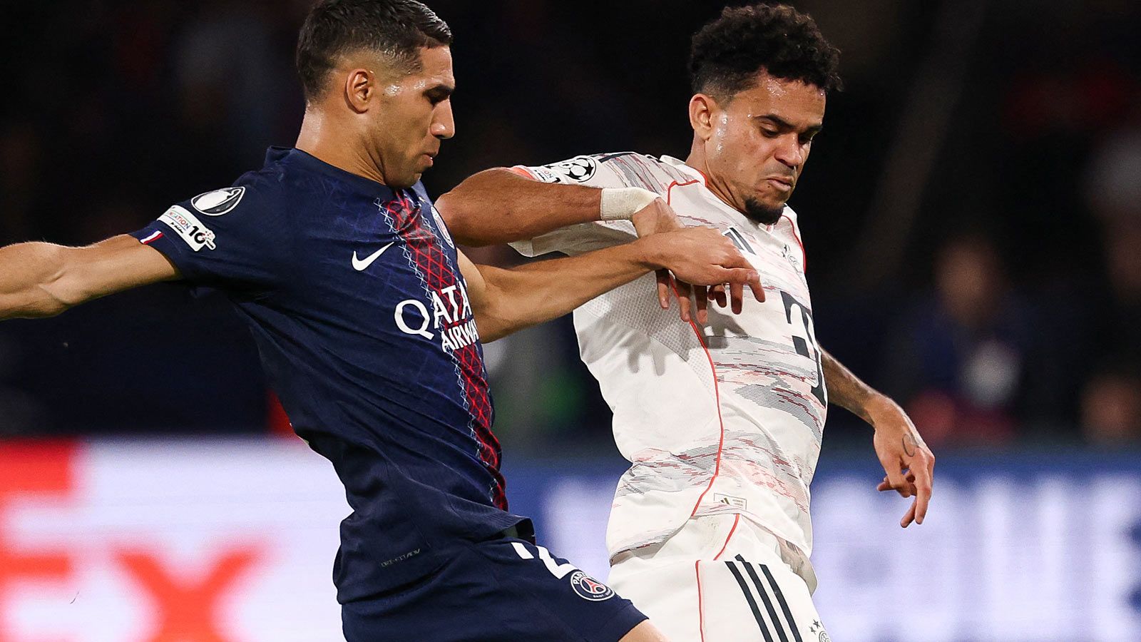 'It looks nasty' - Vincent Kompany and Joshua Kimmich react to Luis Diaz red card as Bayern Munich boss hopes for 'speedy recovery' for PSG star
